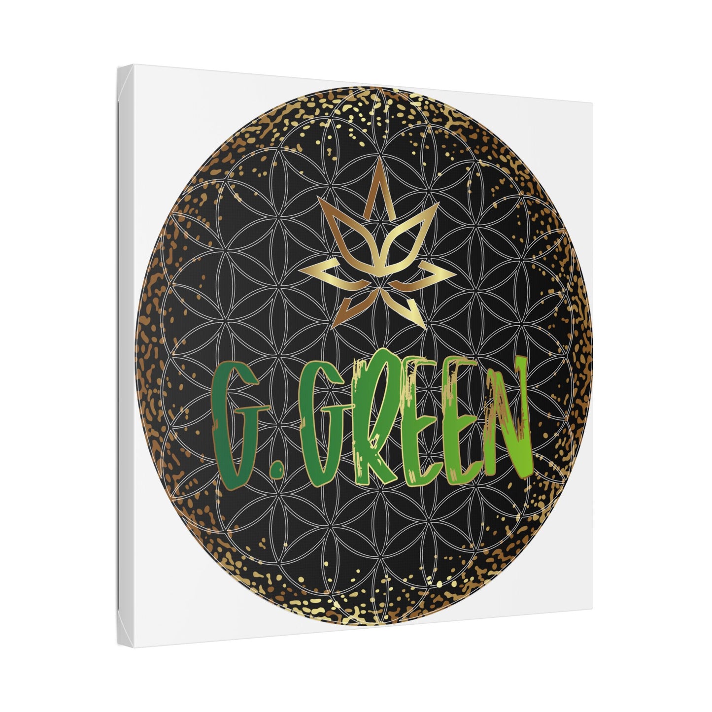 Zen Floral Canvas Art Print, Bohemian Wall Decor, Gift for Yoga Lovers, Meditation Artwork, Home Decor, Modern Art