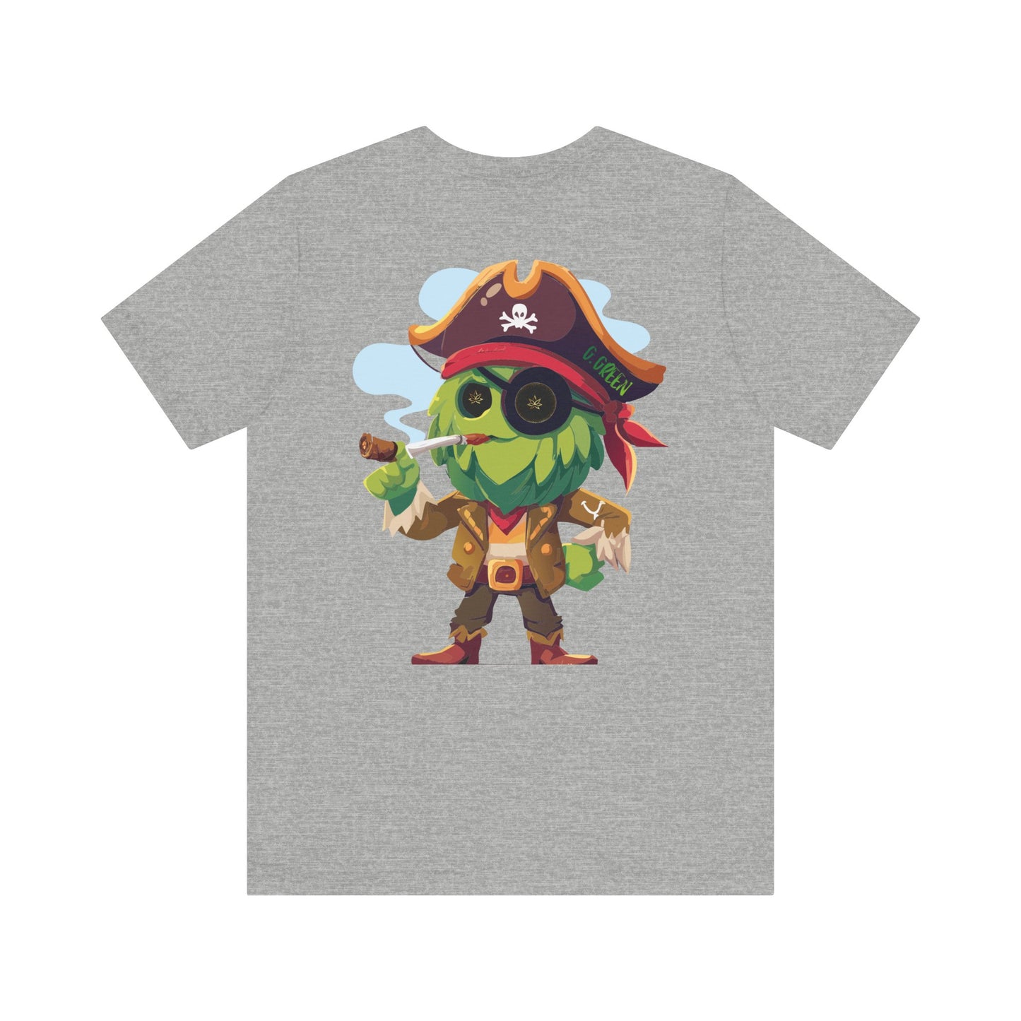 Playful Pirate Graphic Tee for Adventurers, Unisex T-Shirt, Casual Wear, Unique Gift, Perfect for Birthdays, Pirates Day, or Everyday Fun