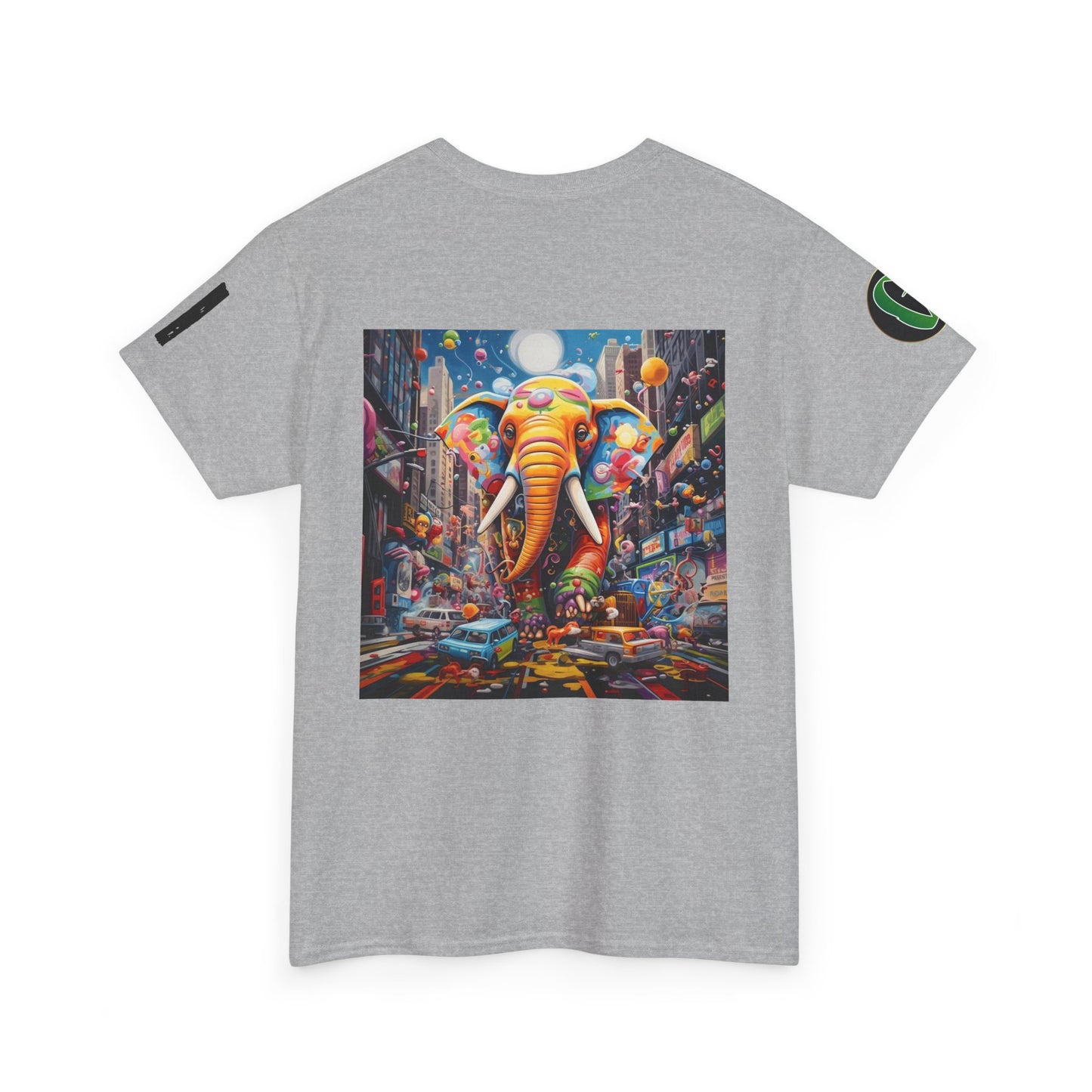 Whimsical Graphic Tee Featuring Pirate and Elephant Designs, Cool Unisex T-Shirt for Casual Wear, Great Gift for Art Lovers, Vibrant [...]