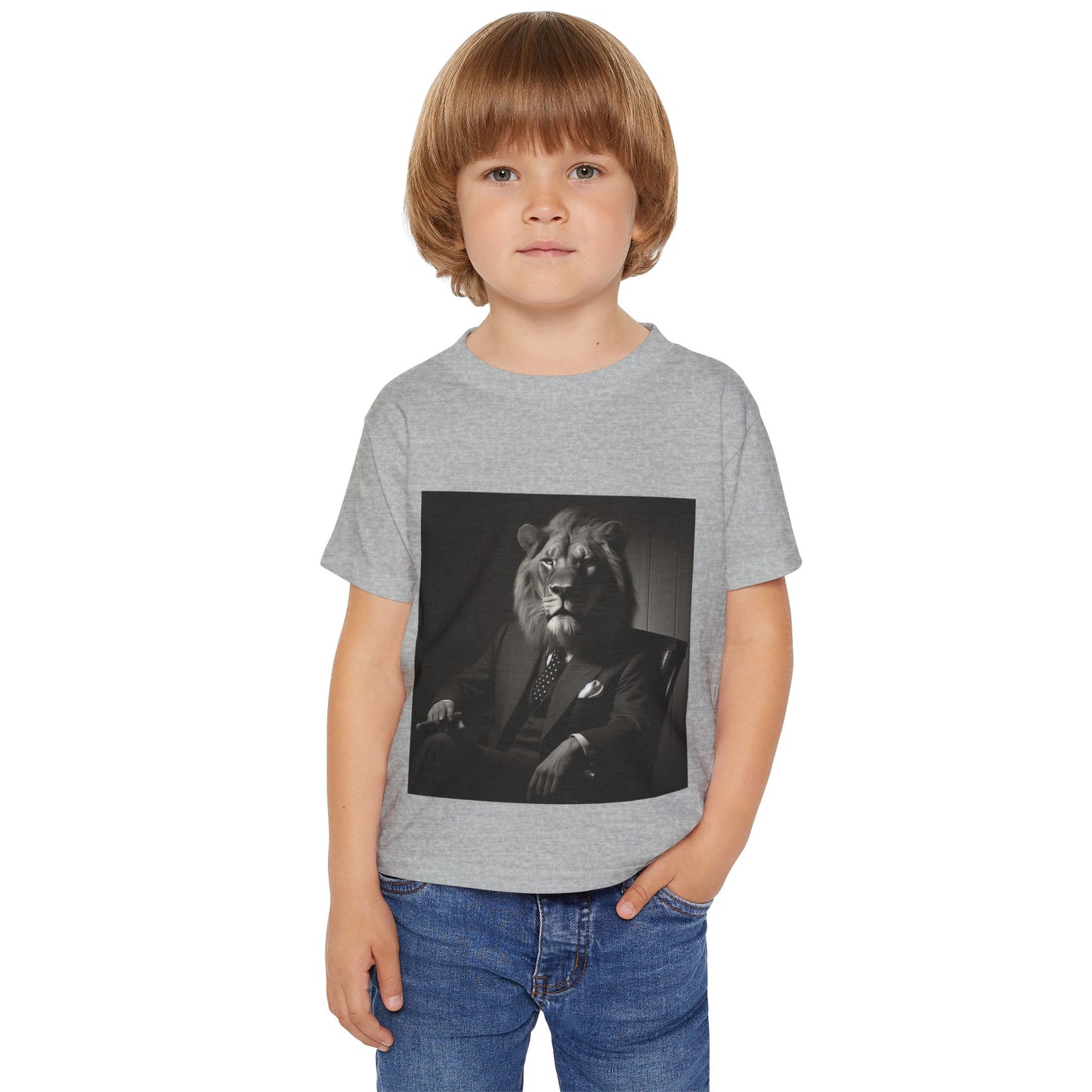 Stylish Toddler T-Shirt with Lion Design, Cute Kids Tee, Fun Gift for Birthdays, Family Gatherings, Summer Outings, Playtime Wear