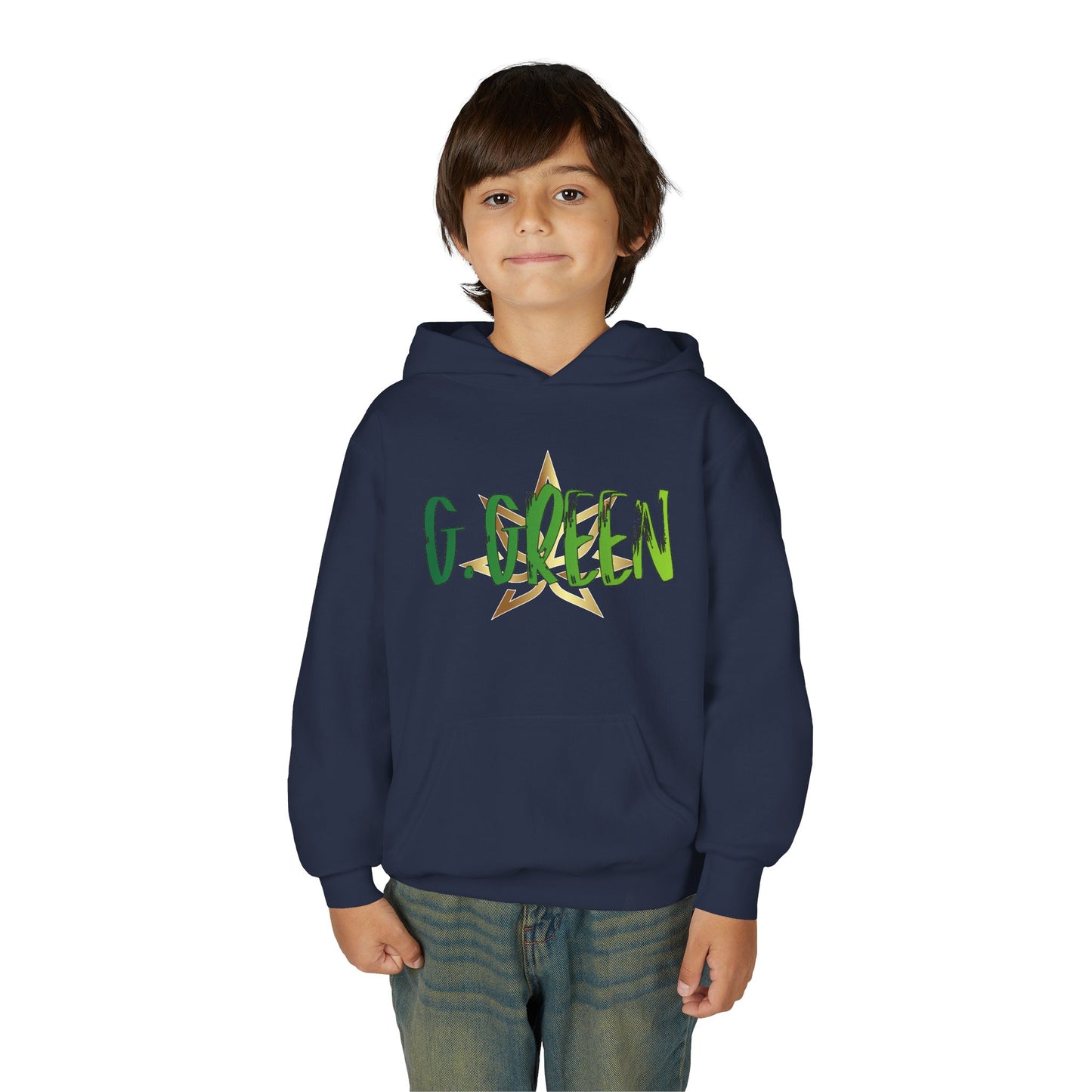Youth Dragon Graphic Hoodie, Eco-Friendly Hoodie, Gift for Young Artists, Unique Kids Sweatshirt, Fantasy Apparel
