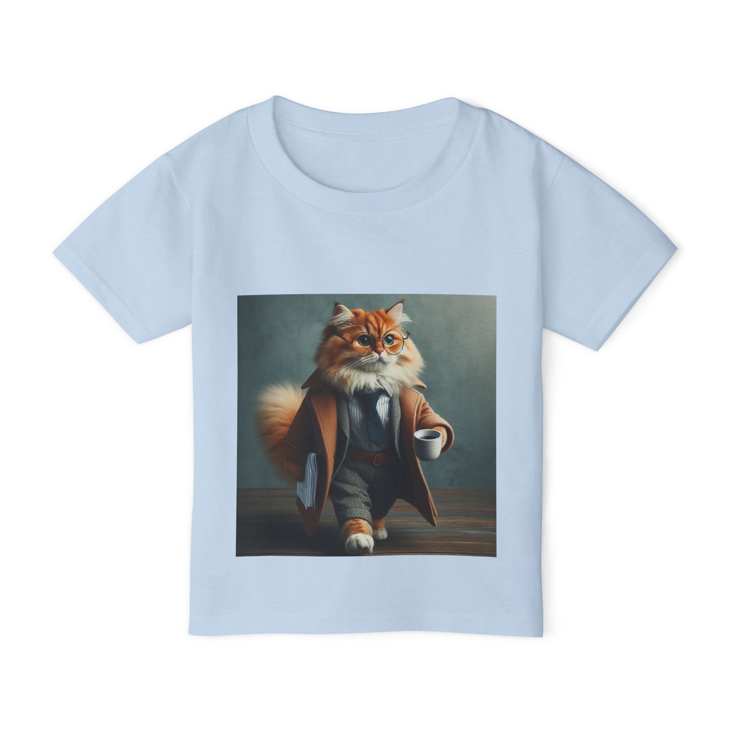 Whimsical Toddler T-shirt with Playful Cat Design, Cute Kid's Tee, Fun Gift for Toddlers, Party Wear, Birthday Gift, Everyday Style