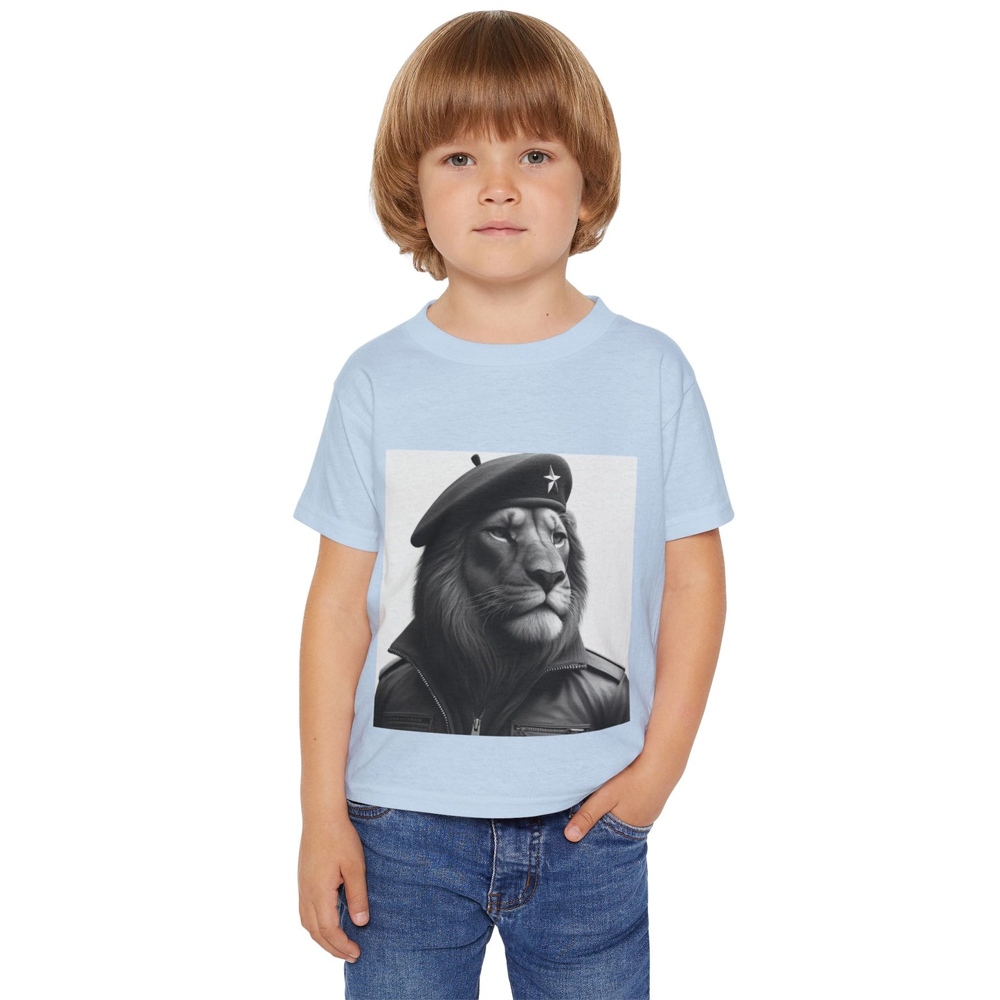 Stylish Lion Graphic Toddler T-shirt | Fun Kids Apparel, Unique Gift, Birthday Party, Everyday Wear, Animal Lover Shirt