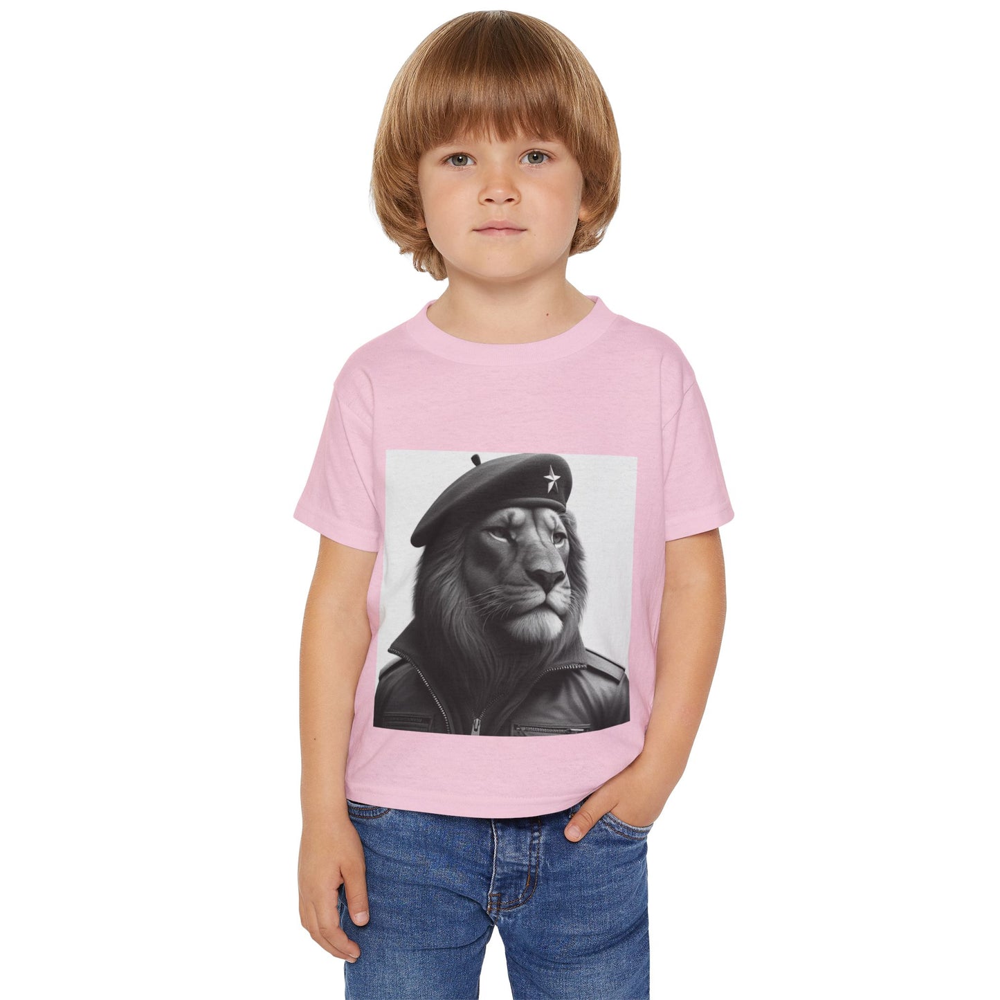 Stylish Lion Graphic Toddler T-shirt | Fun Kids Apparel, Unique Gift, Birthday Party, Everyday Wear, Animal Lover Shirt