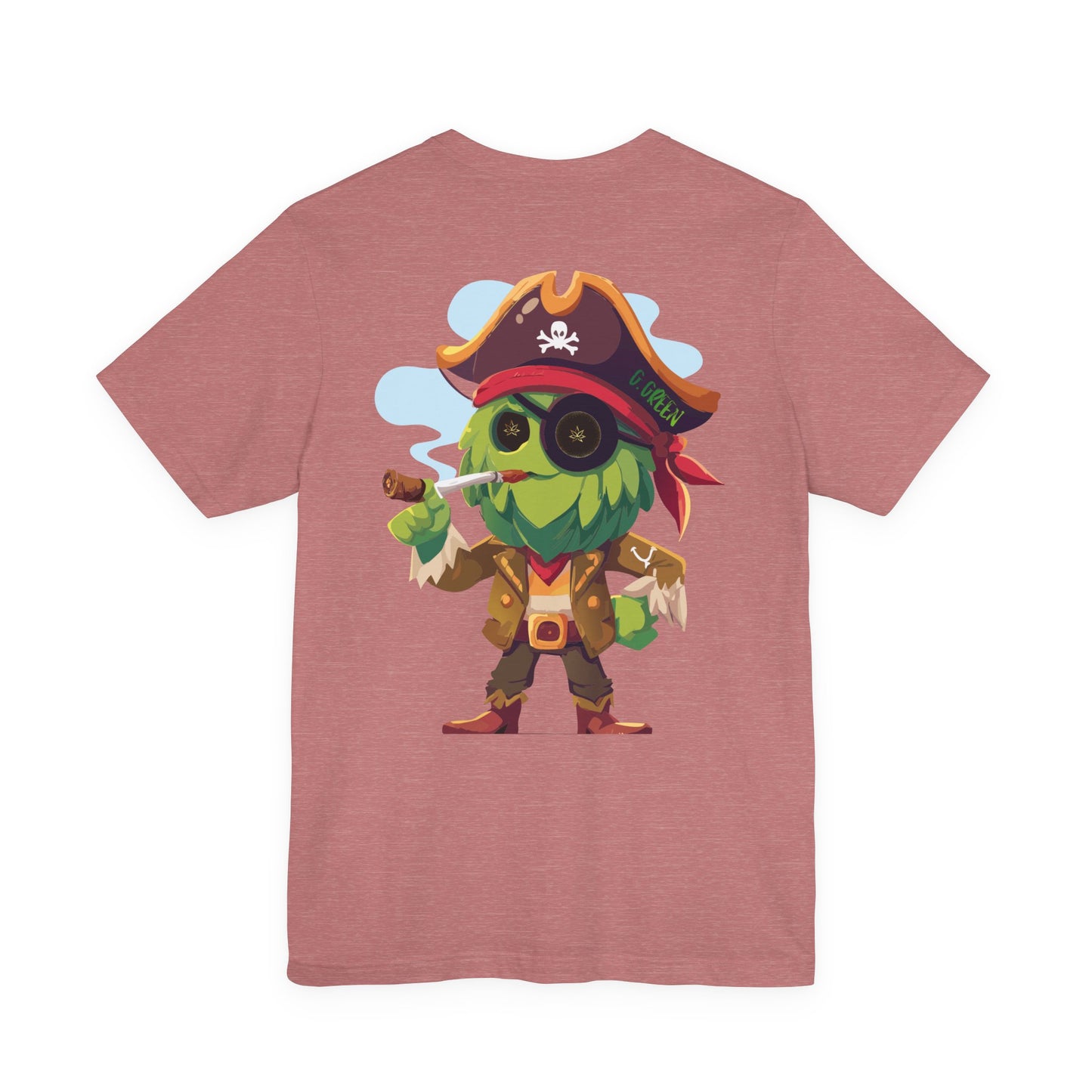 Playful Pirate Graphic Tee for Adventurers, Unisex T-Shirt, Casual Wear, Unique Gift, Perfect for Birthdays, Pirates Day, or Everyday Fun