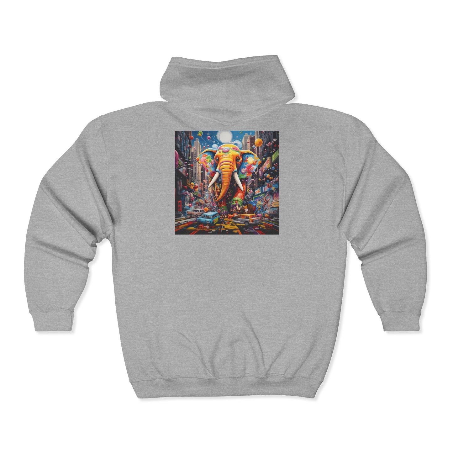 Stylish Unisex Zip Hoodie with Green Floral Design, Cozy Outerwear for Nature Lovers, Ideal Gift for Birthdays and Holidays, Casual [...]