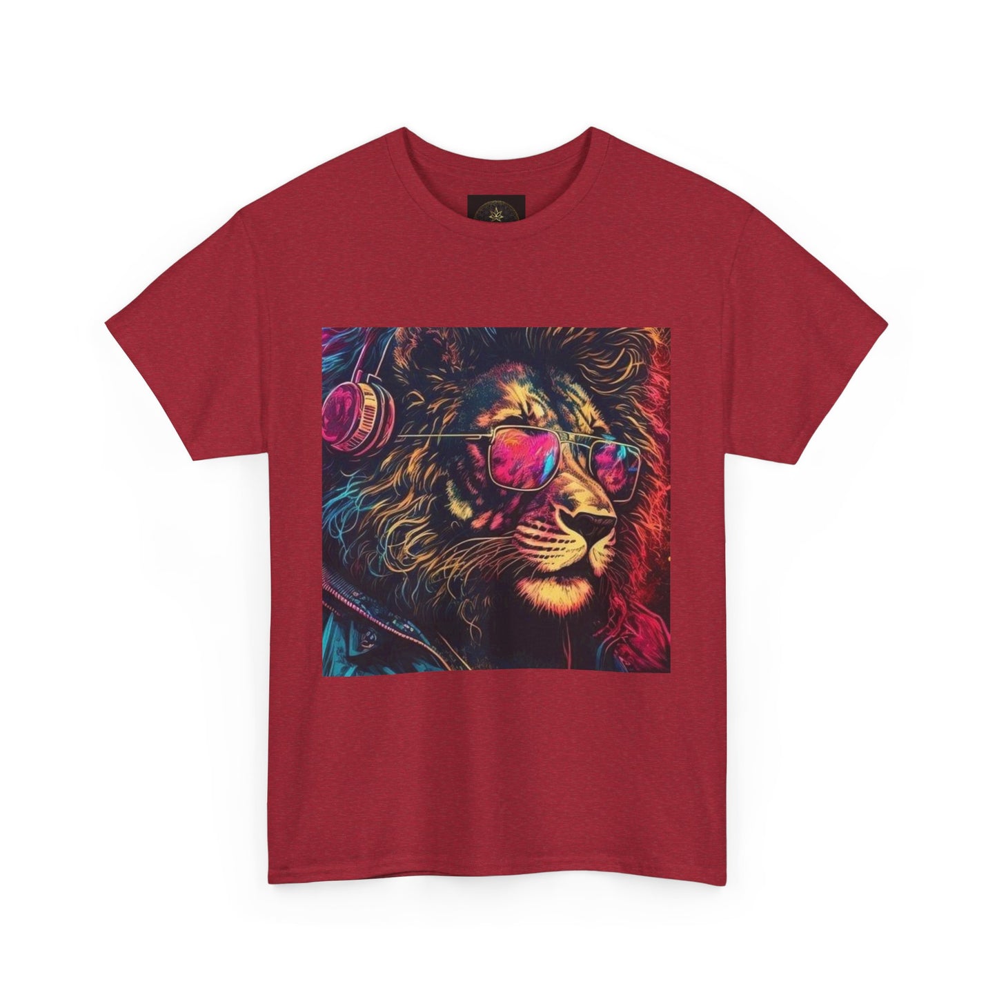 Vibrant Lion Graphic Tee, Cool Streetwear Shirt, Unisex Fashion T-Shirt, Perfect Gift for Animal Lovers, Men’s & Women’s Casual Wear