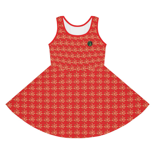 Girls' Floral Sundress, Summer Dress, Beach Outfit, Play Dress, Party Dress, Birthday Dress, Everyday Wear