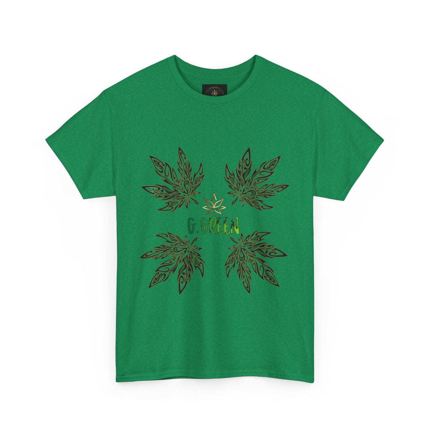 Leafy Green Unisex Cotton Tee, Eco-Friendly T-Shirt, Plant Lover Gift, Graphic Tee, Summer Fashion, Casual Wear
