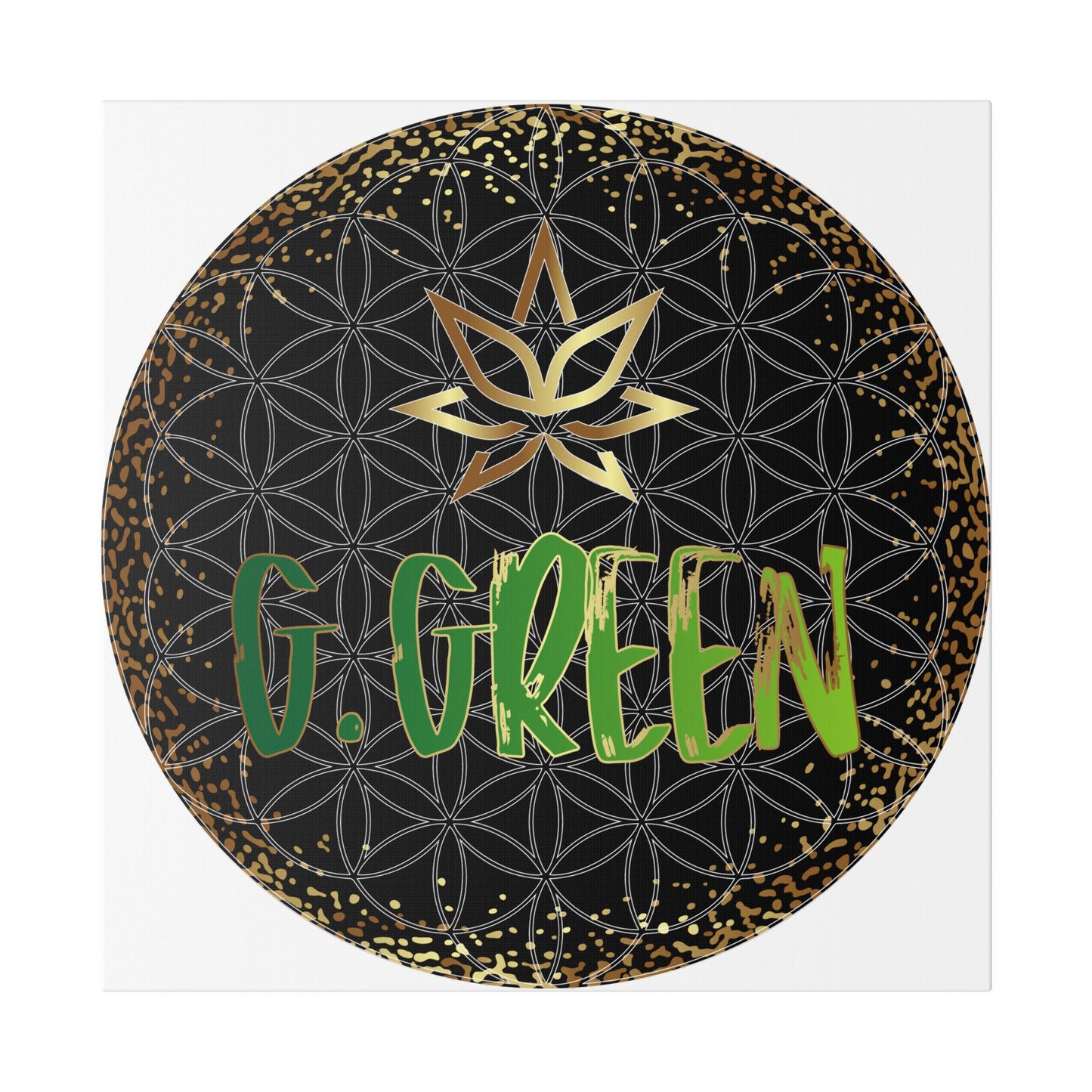 Zen Floral Canvas Art Print, Bohemian Wall Decor, Gift for Yoga Lovers, Meditation Artwork, Home Decor, Modern Art