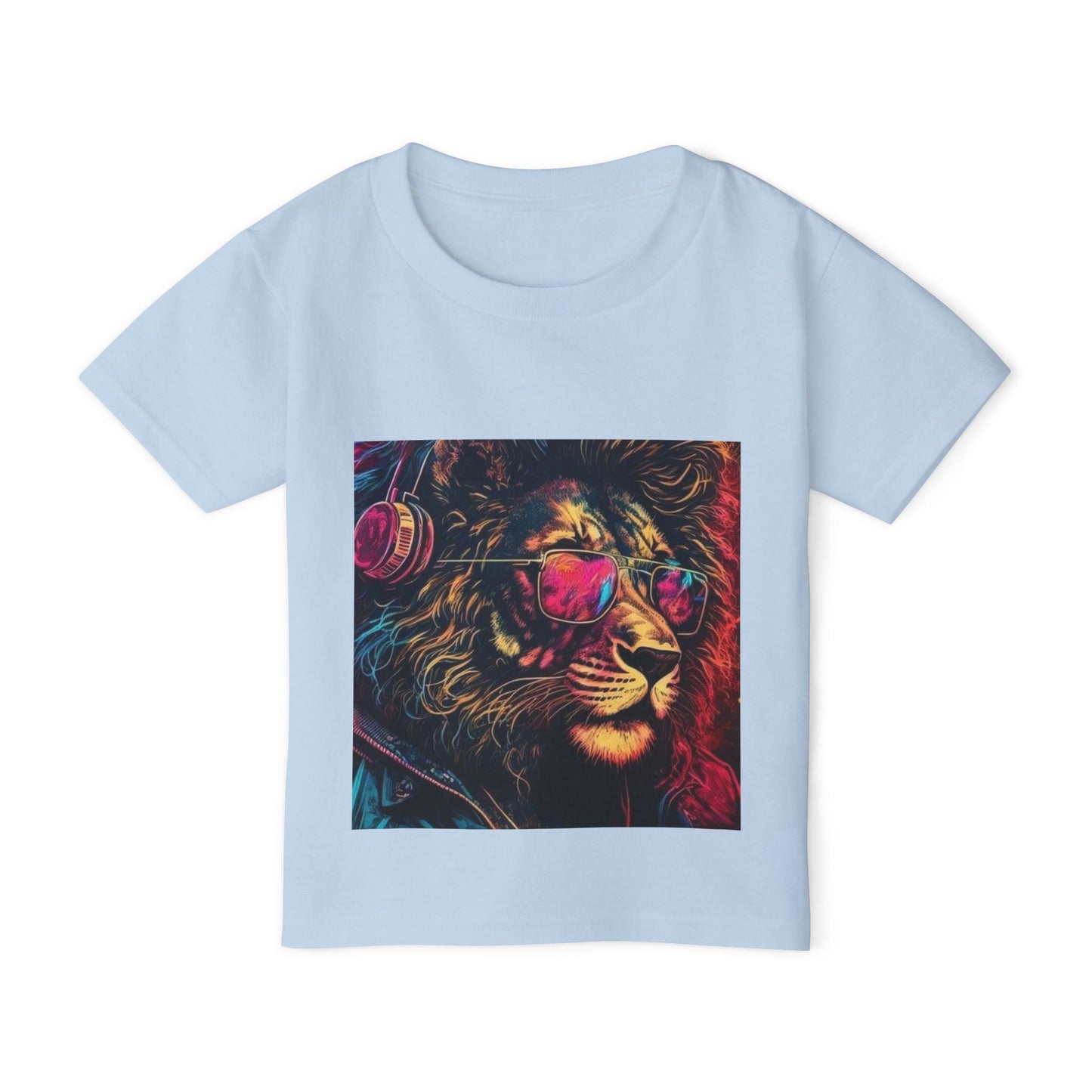 Vibrant Lion Toddler T-Shirt, Cool Children's Clothing, Fun Playwear, Birthday Gift, Kids' Fashion