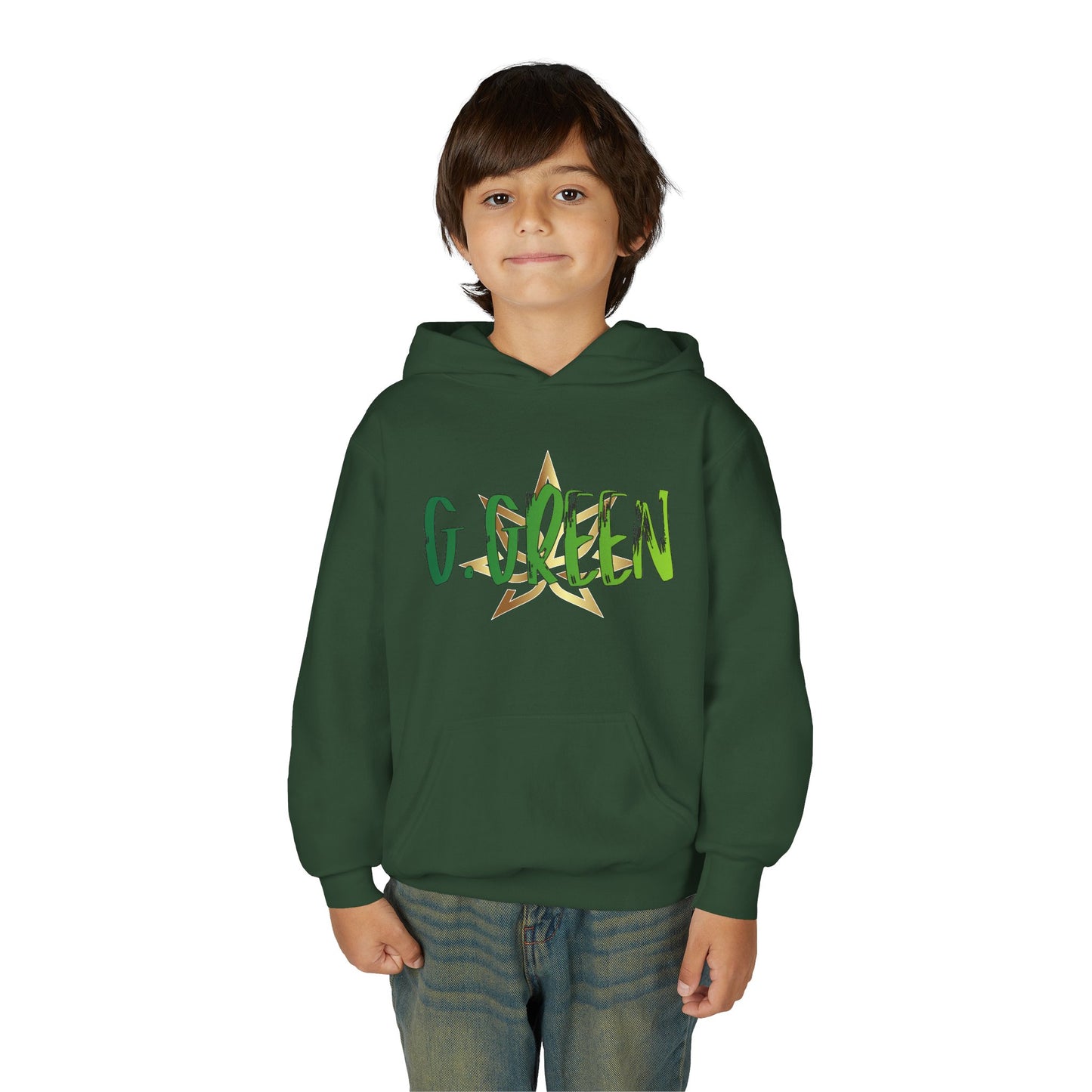 Youth Dragon Graphic Hoodie, Eco-Friendly Hoodie, Gift for Young Artists, Unique Kids Sweatshirt, Fantasy Apparel