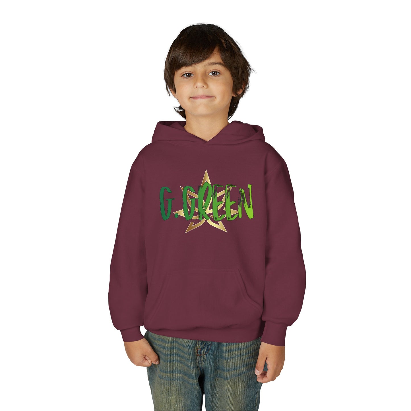 Youth Dragon Graphic Hoodie, Eco-Friendly Hoodie, Gift for Young Artists, Unique Kids Sweatshirt, Fantasy Apparel