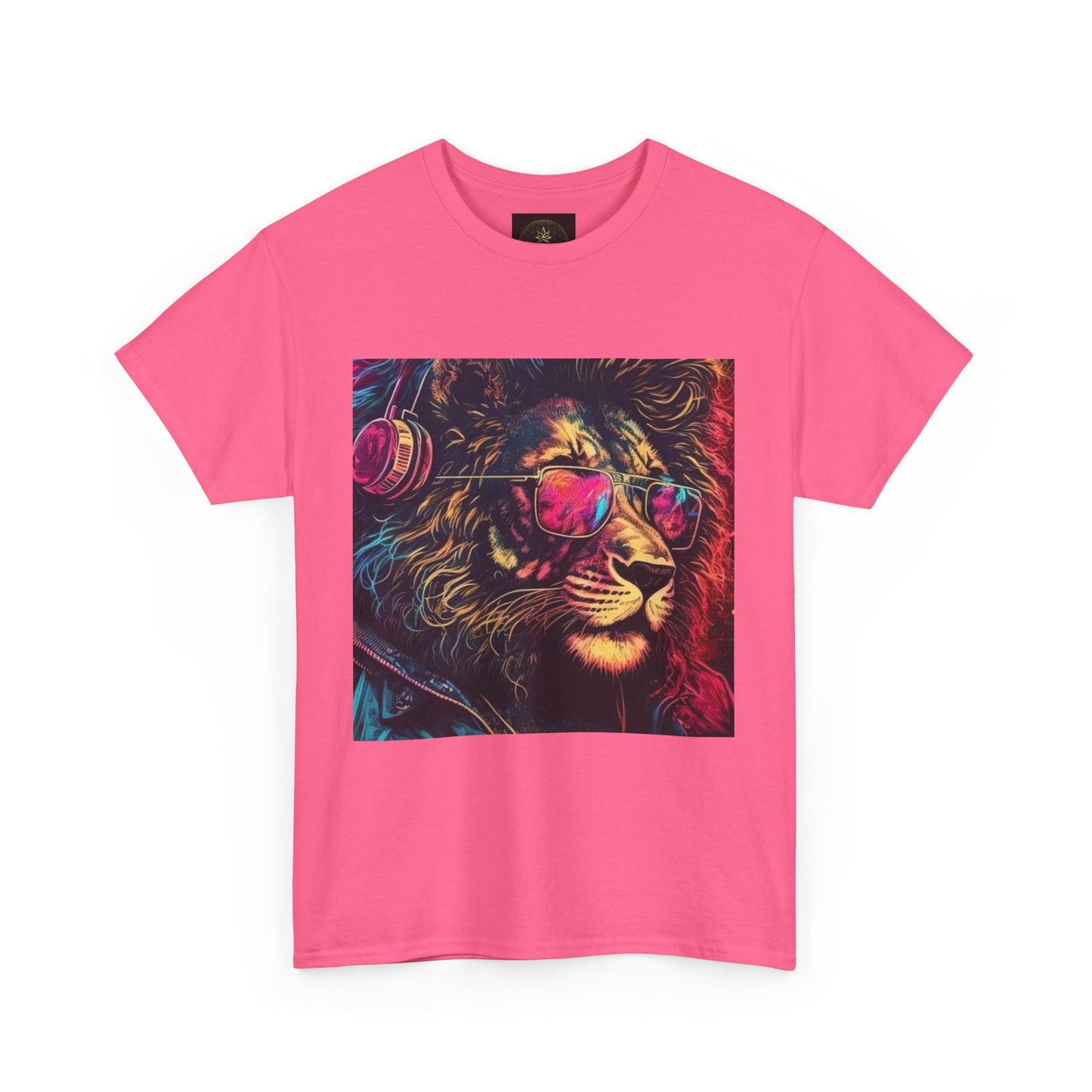 Vibrant Lion Graphic Tee, Cool Streetwear Shirt, Unisex Fashion T-Shirt, Perfect Gift for Animal Lovers, Men’s & Women’s Casual Wear