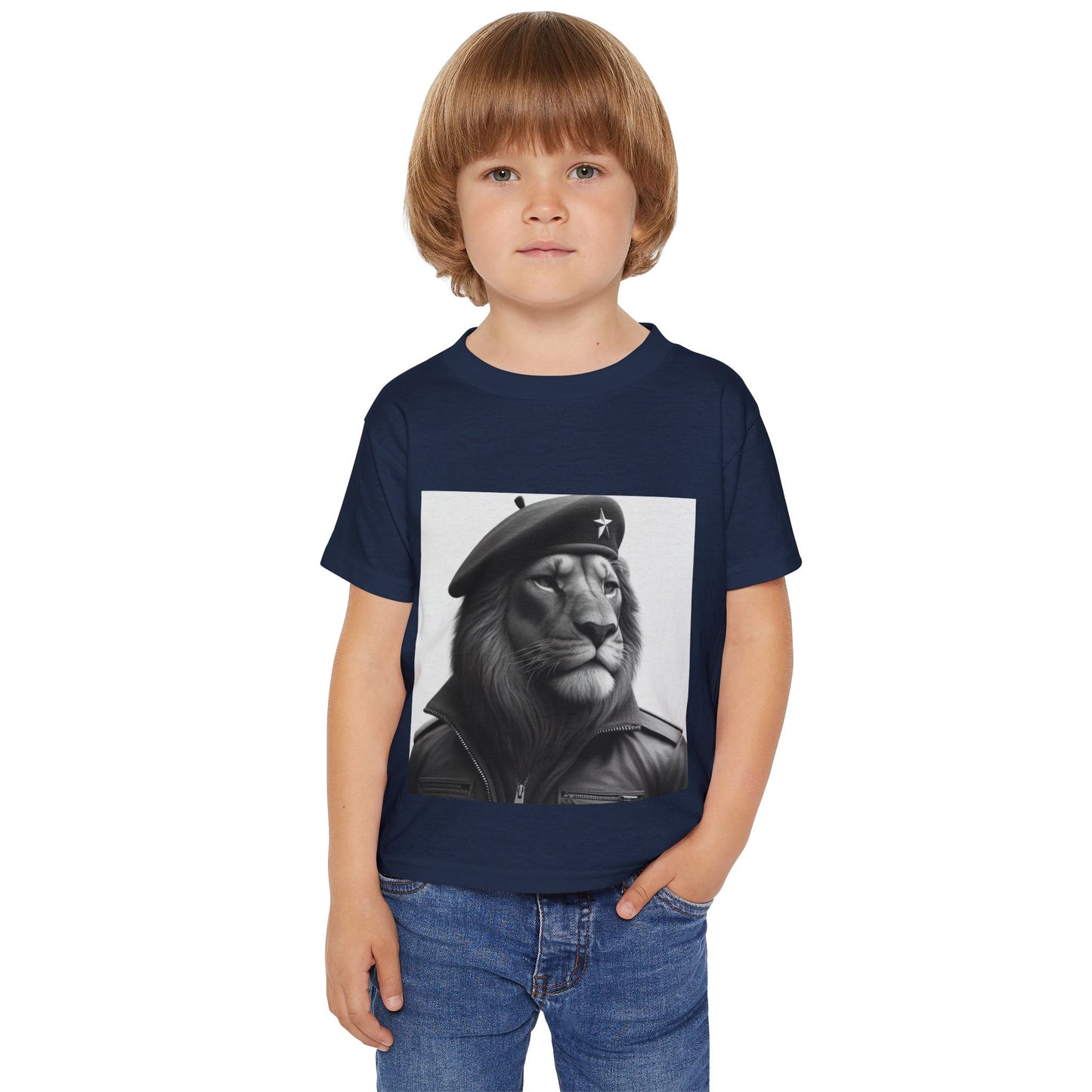 Stylish Lion Graphic Toddler T-shirt | Fun Kids Apparel, Unique Gift, Birthday Party, Everyday Wear, Animal Lover Shirt