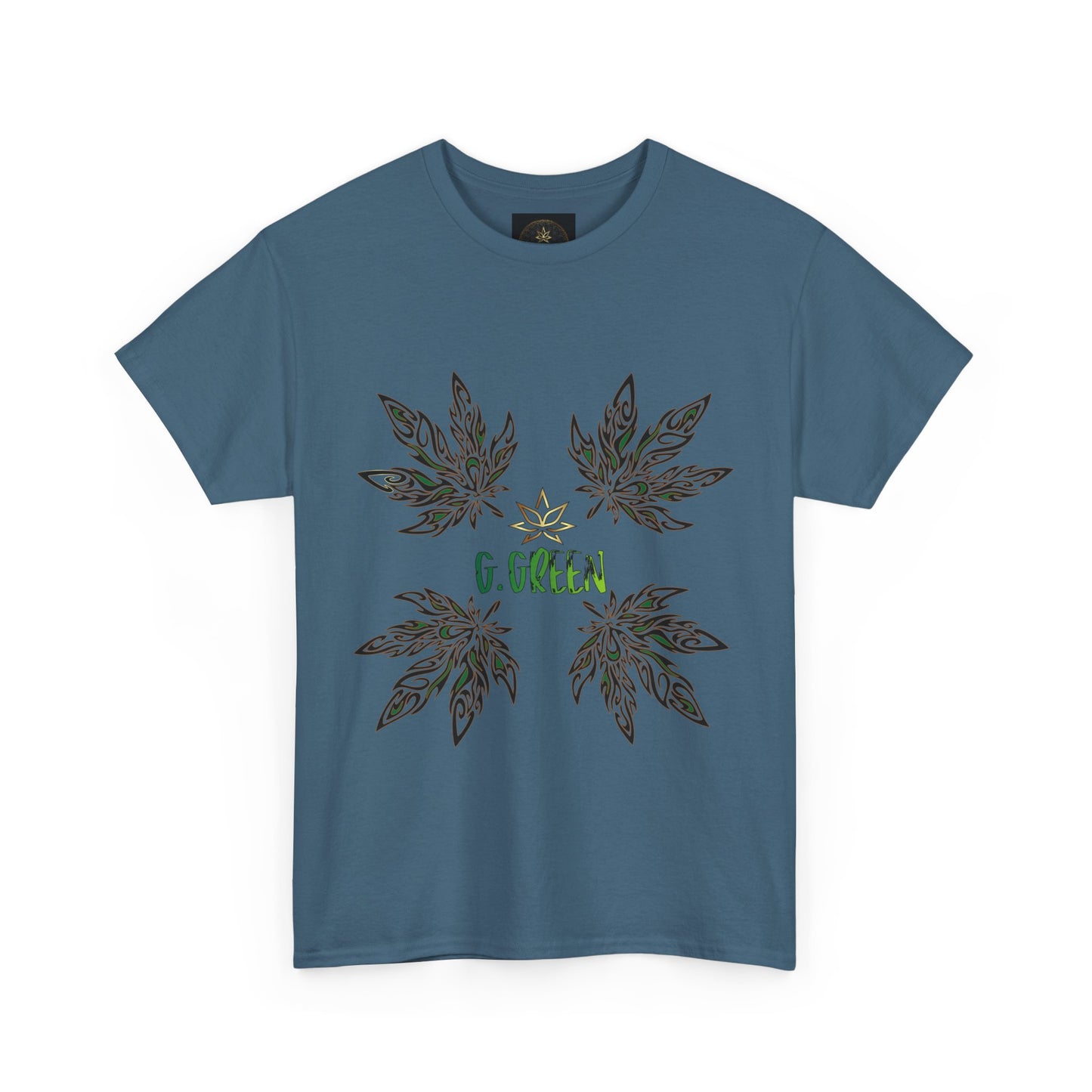 Leafy Green Unisex Cotton Tee, Eco-Friendly T-Shirt, Plant Lover Gift, Graphic Tee, Summer Fashion, Casual Wear