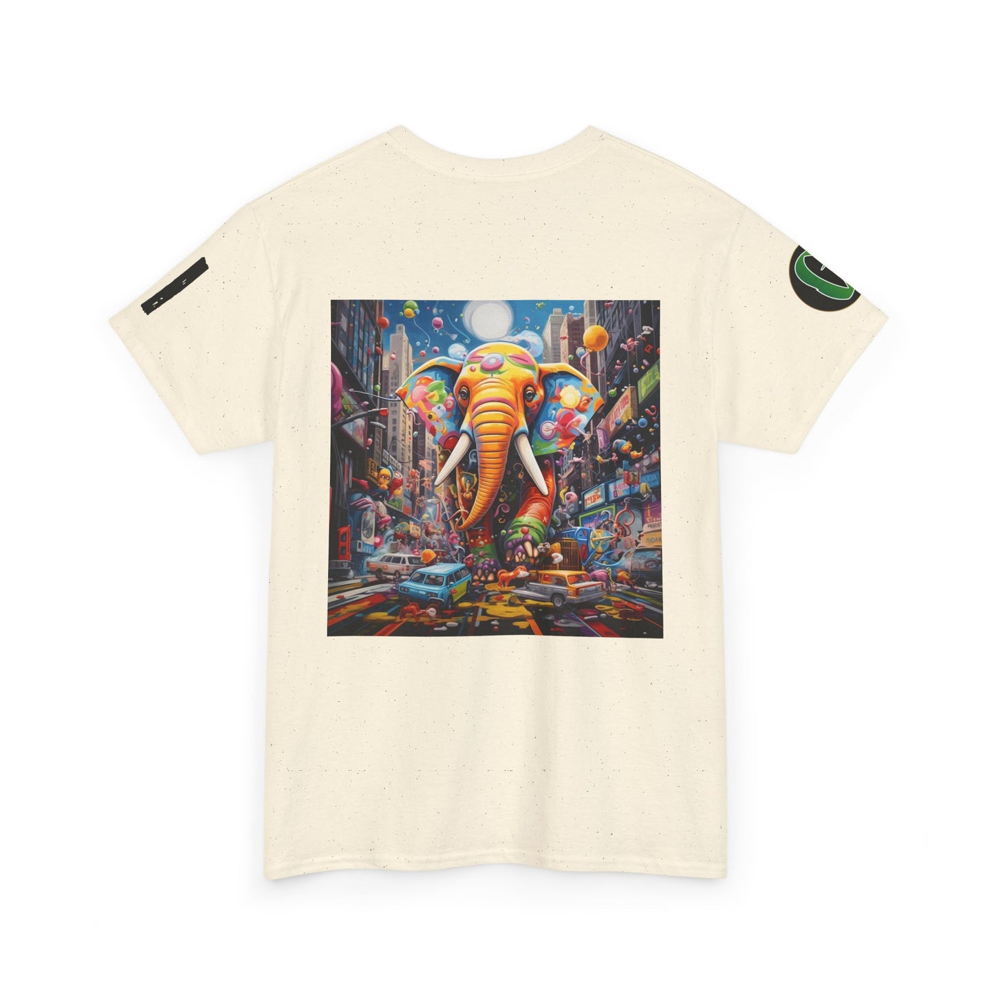 Whimsical Graphic Tee Featuring Pirate and Elephant Designs, Cool Unisex T-Shirt for Casual Wear, Great Gift for Art Lovers, Vibrant [...]