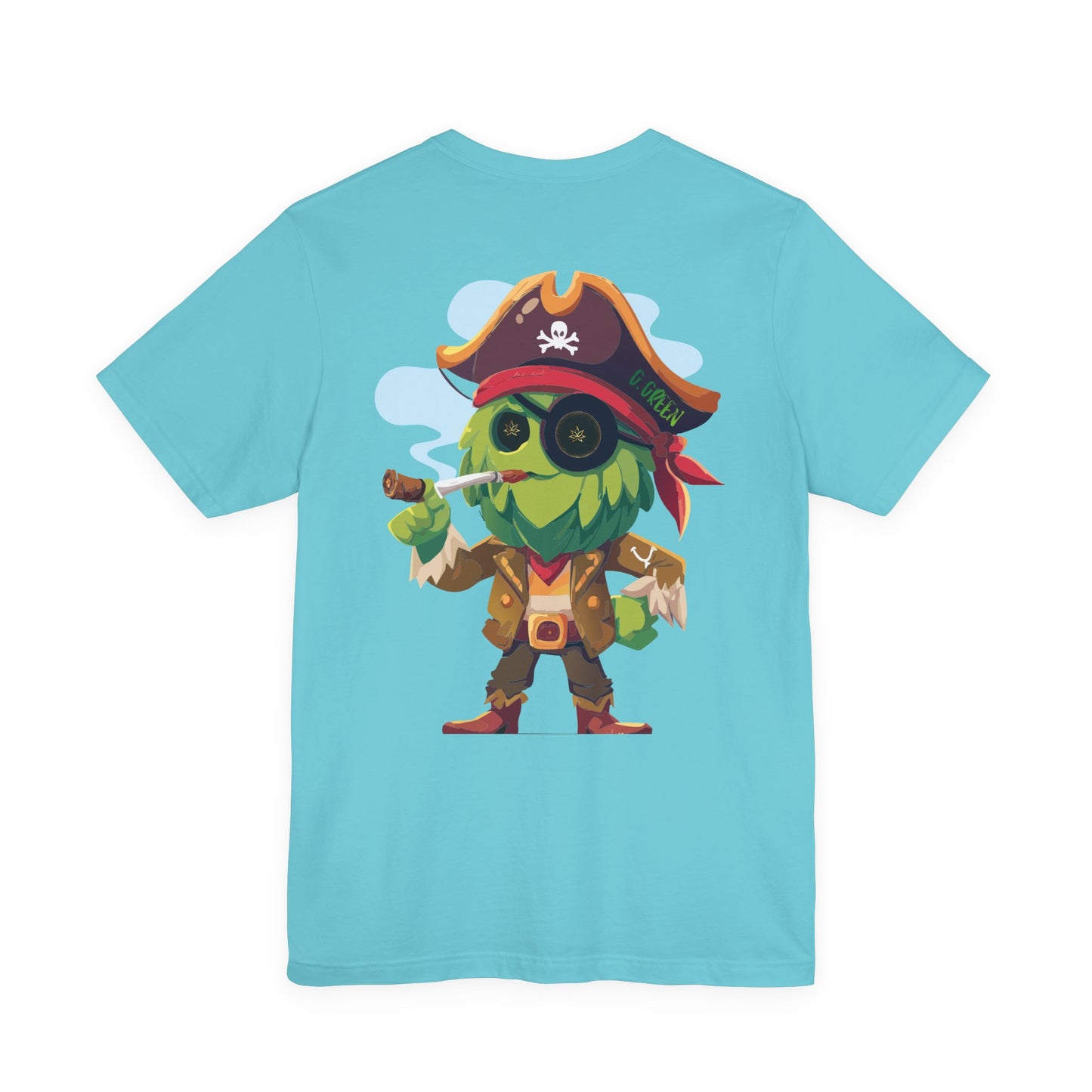 Playful Pirate Graphic Tee for Adventurers, Unisex T-Shirt, Casual Wear, Unique Gift, Perfect for Birthdays, Pirates Day, or Everyday Fun
