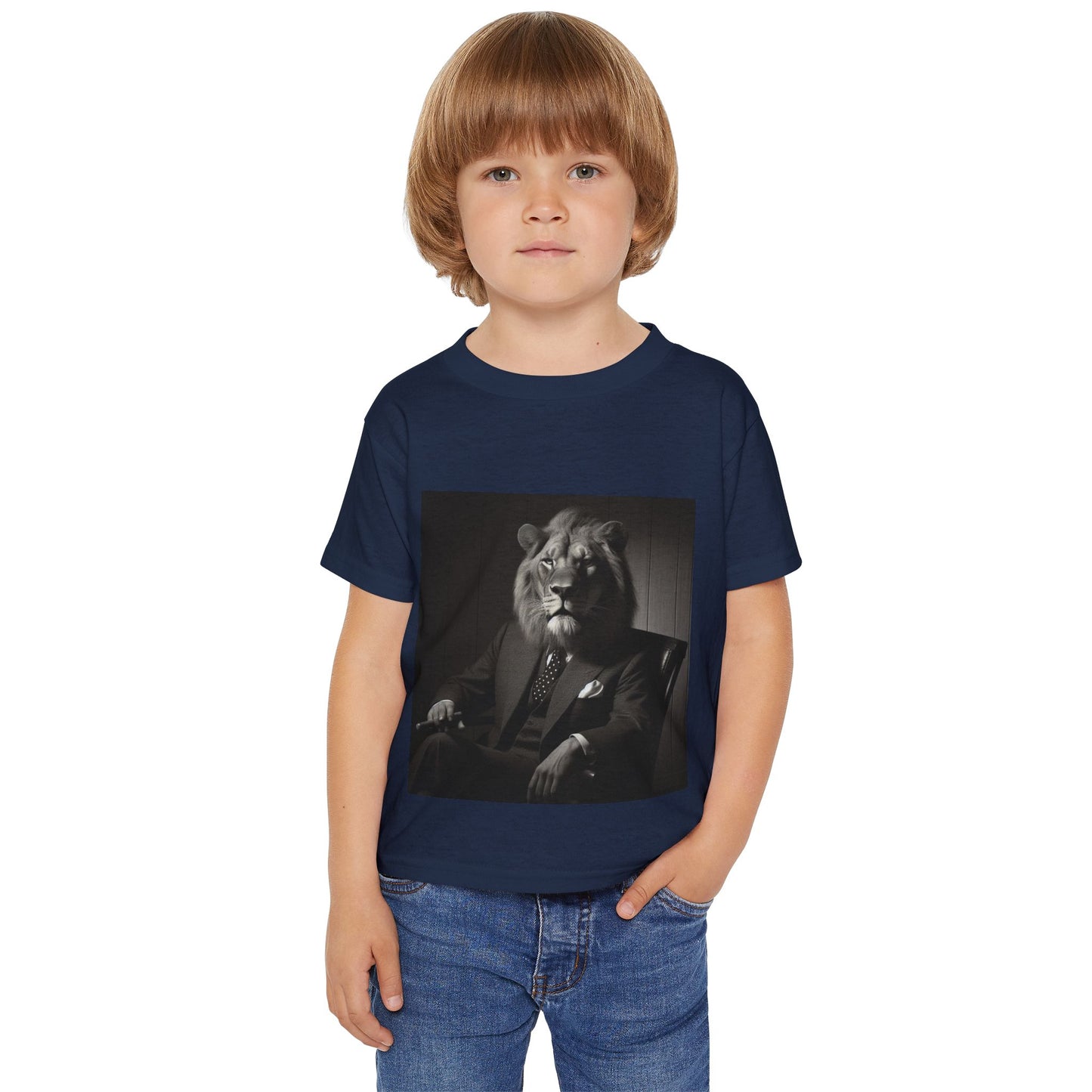 Stylish Toddler T-Shirt with Lion Design, Cute Kids Tee, Fun Gift for Birthdays, Family Gatherings, Summer Outings, Playtime Wear