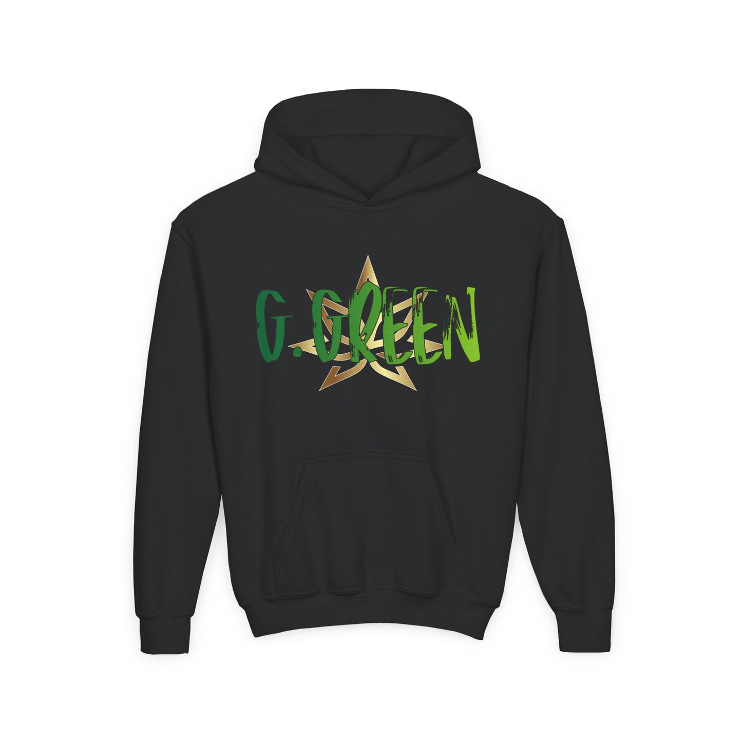 Youth Dragon Graphic Hoodie, Eco-Friendly Hoodie, Gift for Young Artists, Unique Kids Sweatshirt, Fantasy Apparel