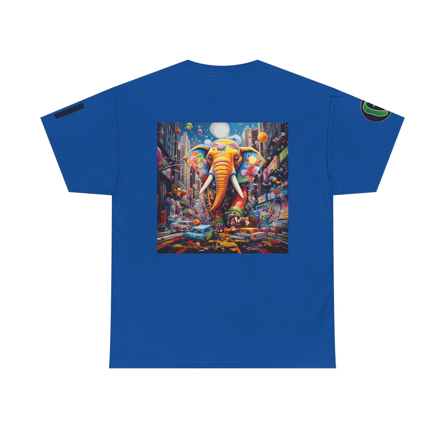 Whimsical Graphic Tee Featuring Pirate and Elephant Designs, Cool Unisex T-Shirt for Casual Wear, Great Gift for Art Lovers, Vibrant [...]