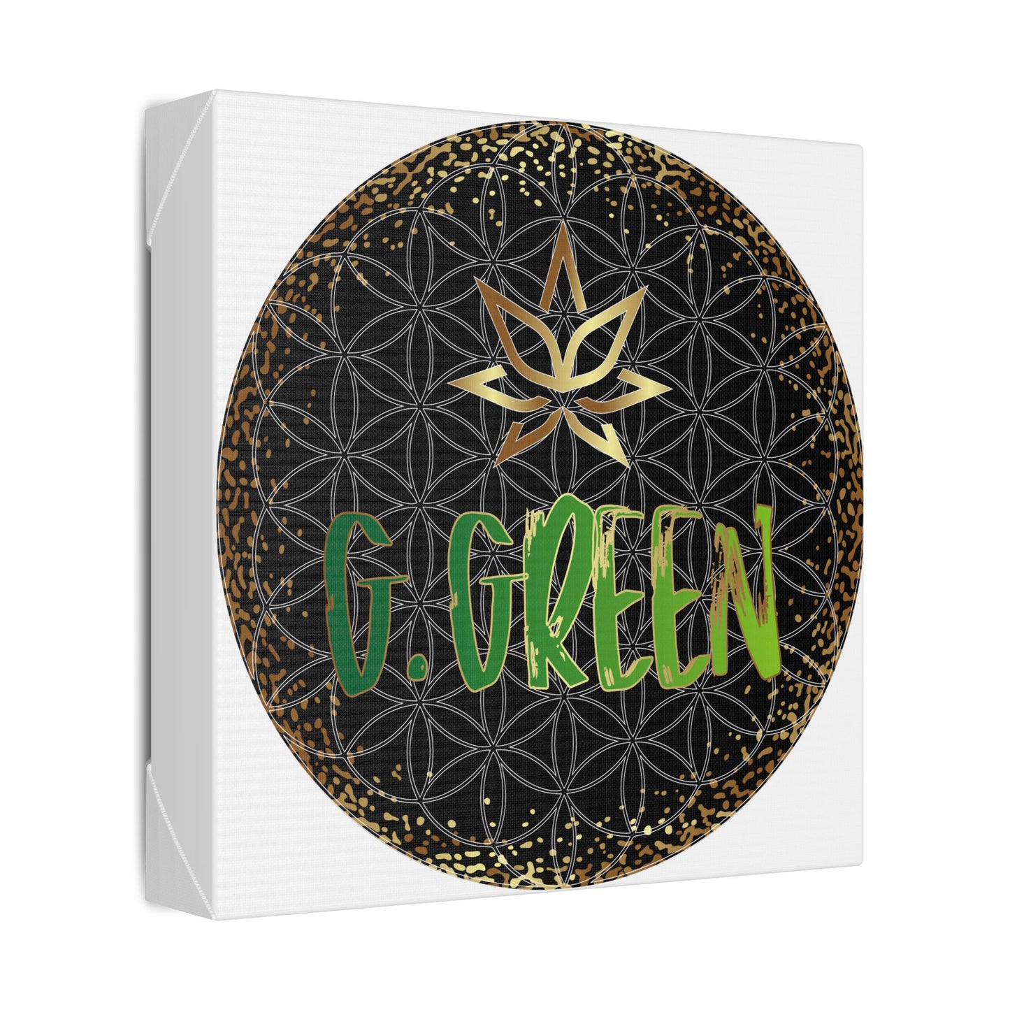 Zen Floral Canvas Art Print, Bohemian Wall Decor, Gift for Yoga Lovers, Meditation Artwork, Home Decor, Modern Art