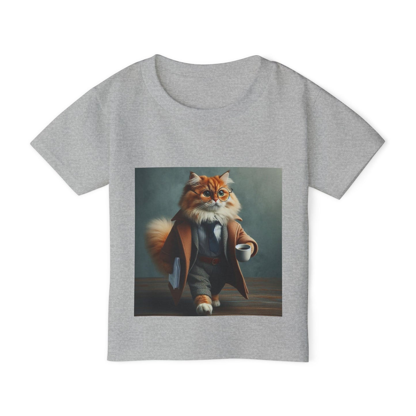 Whimsical Toddler T-shirt with Playful Cat Design, Cute Kid's Tee, Fun Gift for Toddlers, Party Wear, Birthday Gift, Everyday Style