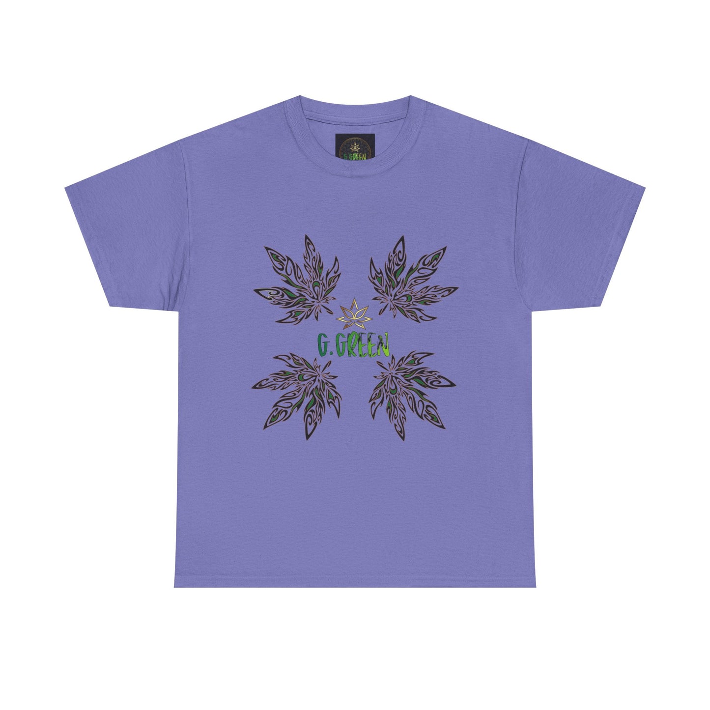 Leafy Green Unisex Cotton Tee, Eco-Friendly T-Shirt, Plant Lover Gift, Graphic Tee, Summer Fashion, Casual Wear