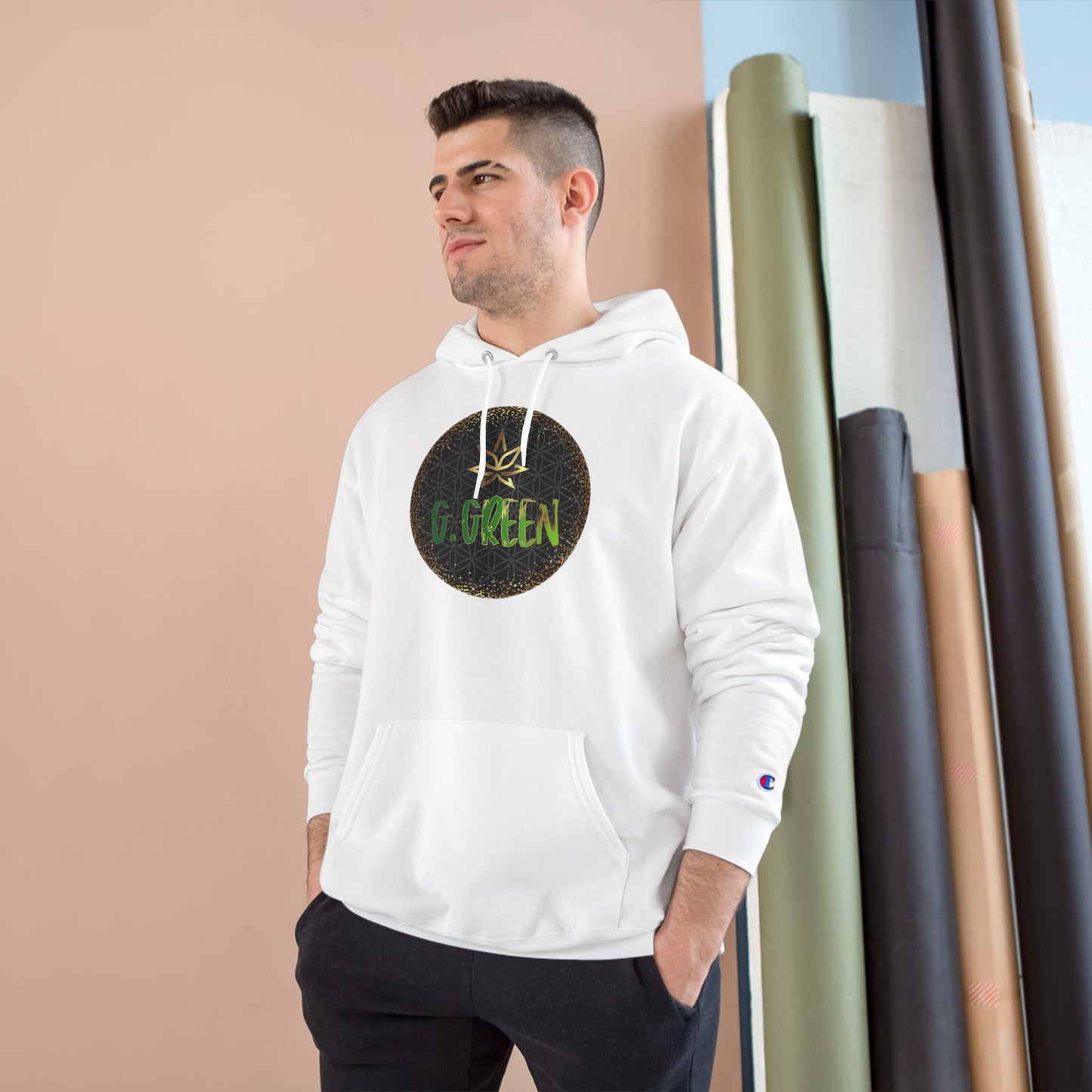Pirate-Themed Champion Hoodie, Cozy Streetwear, Perfect for Halloween, Costume Parties, Gift for Gamers, Cartoon Apparel, Unique Hoodie