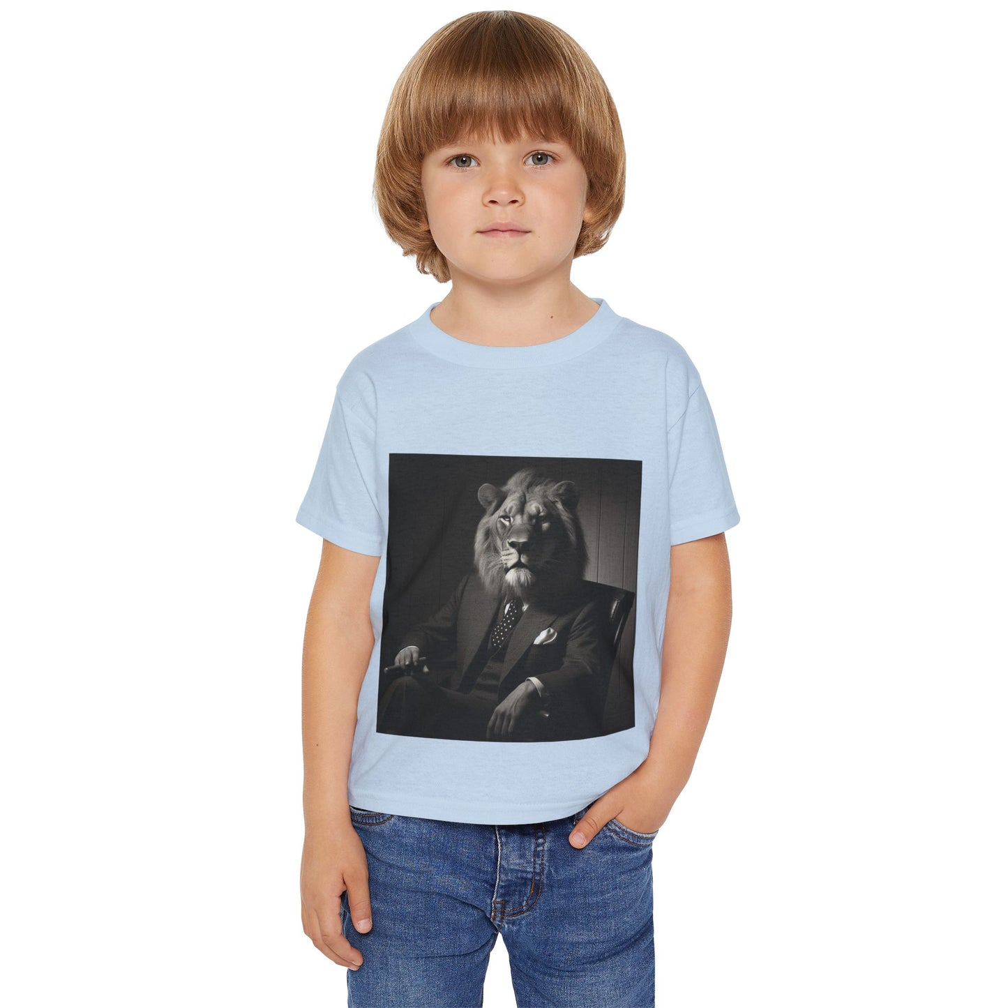 Stylish Toddler T-Shirt with Lion Design, Cute Kids Tee, Fun Gift for Birthdays, Family Gatherings, Summer Outings, Playtime Wear