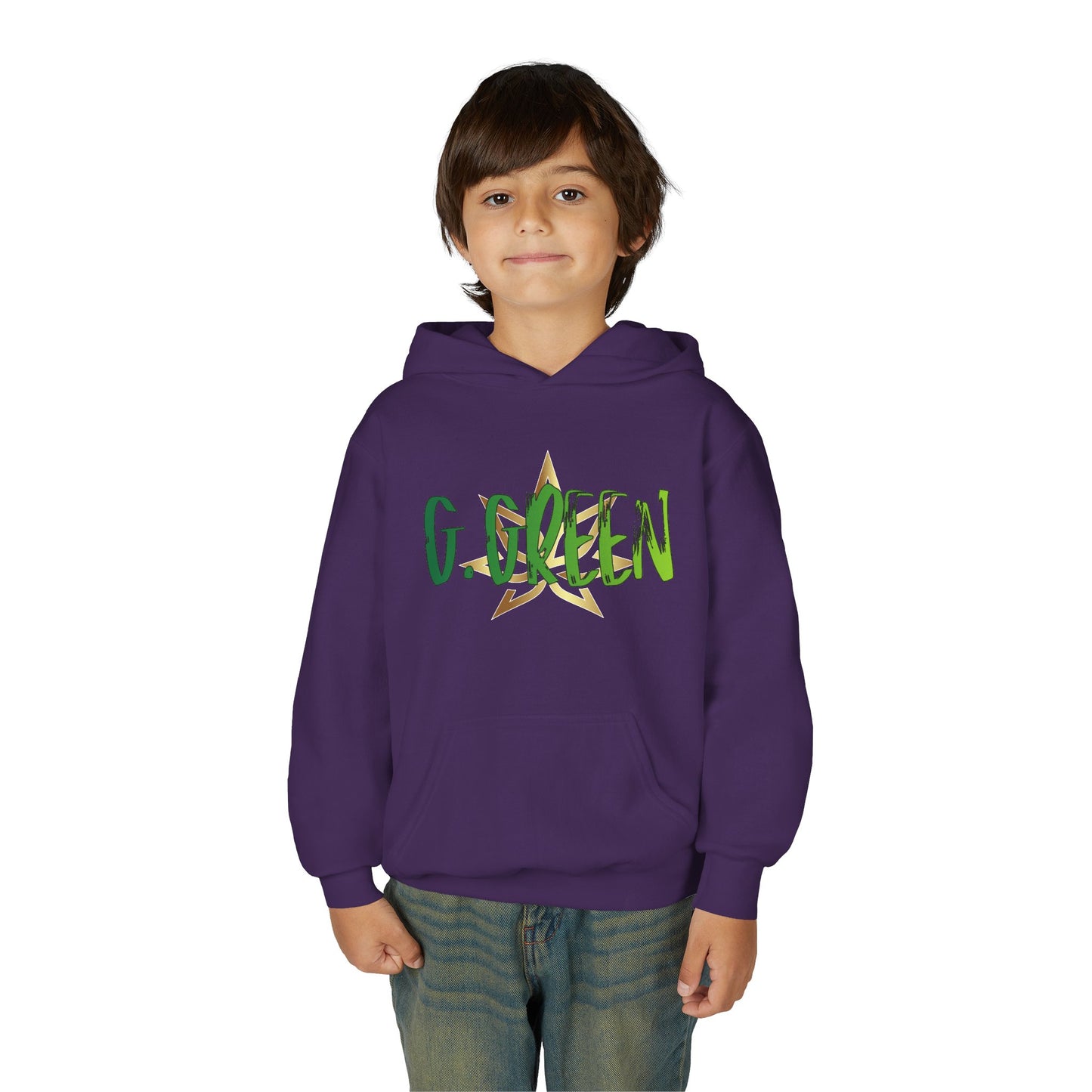 Youth Dragon Graphic Hoodie, Eco-Friendly Hoodie, Gift for Young Artists, Unique Kids Sweatshirt, Fantasy Apparel