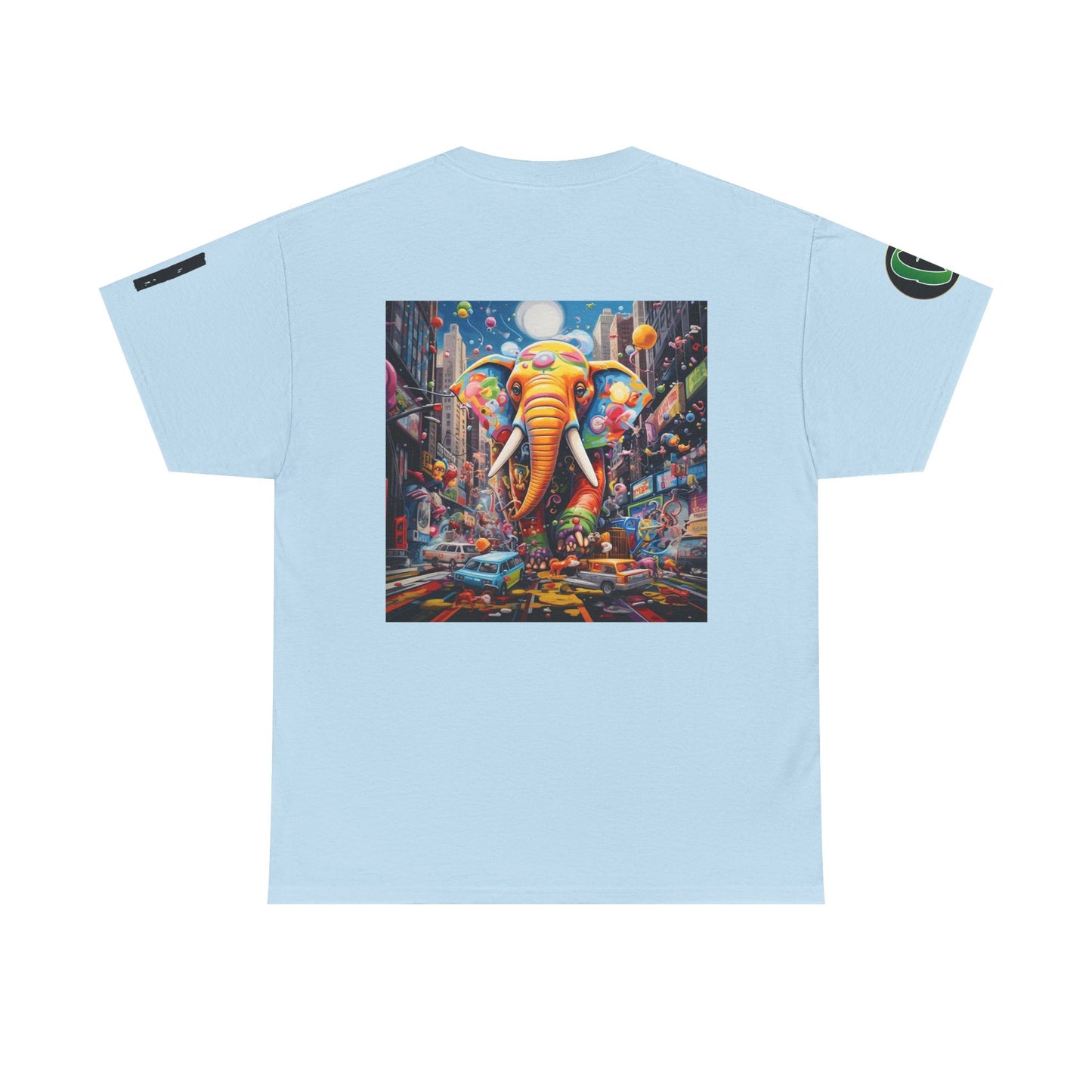 Whimsical Graphic Tee Featuring Pirate and Elephant Designs, Cool Unisex T-Shirt for Casual Wear, Great Gift for Art Lovers, Vibrant [...]