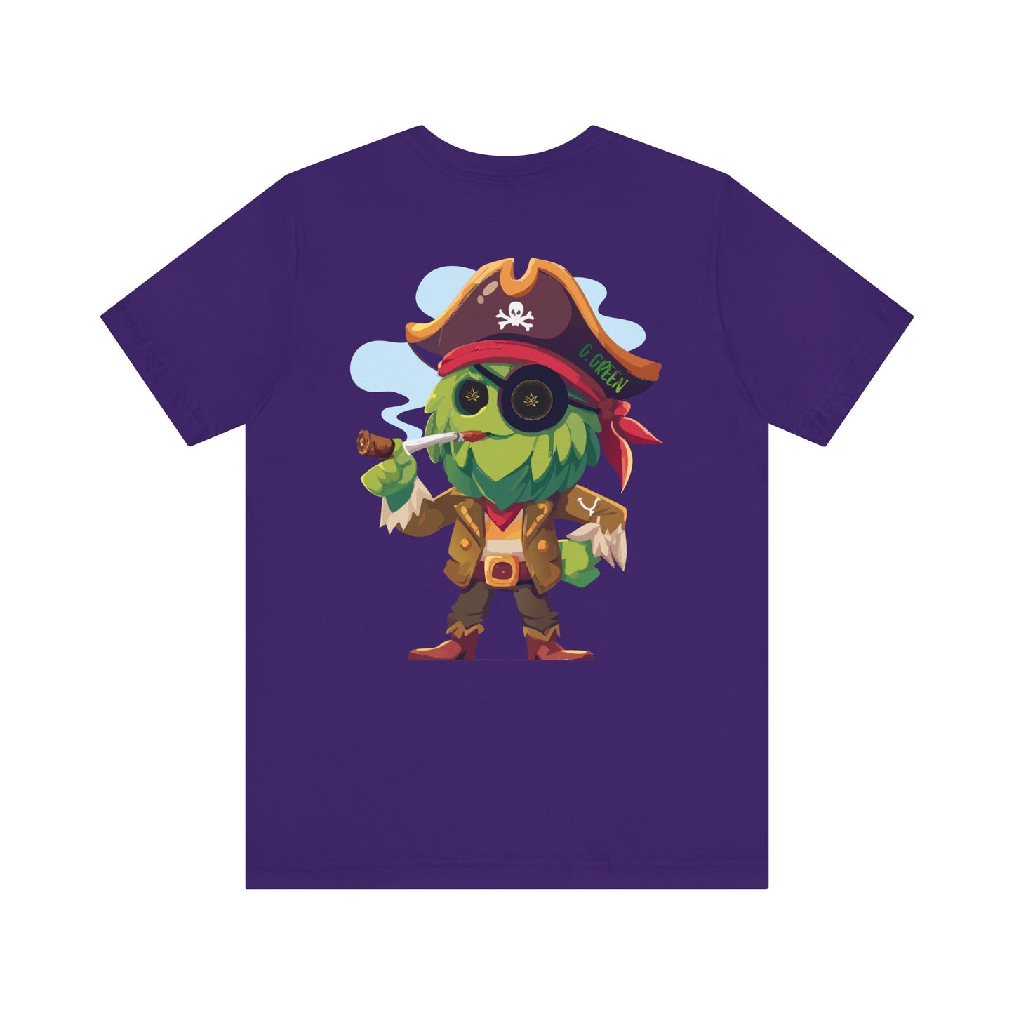 Playful Pirate Graphic Tee for Adventurers, Unisex T-Shirt, Casual Wear, Unique Gift, Perfect for Birthdays, Pirates Day, or Everyday Fun