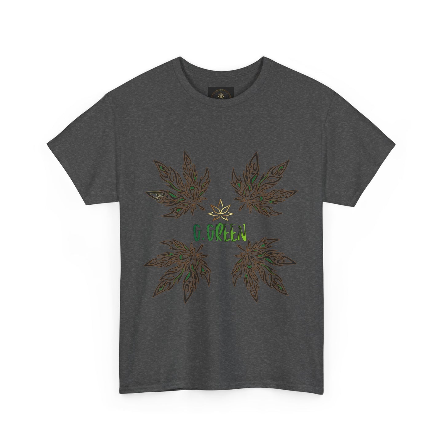 Leafy Green Unisex Cotton Tee, Eco-Friendly T-Shirt, Plant Lover Gift, Graphic Tee, Summer Fashion, Casual Wear