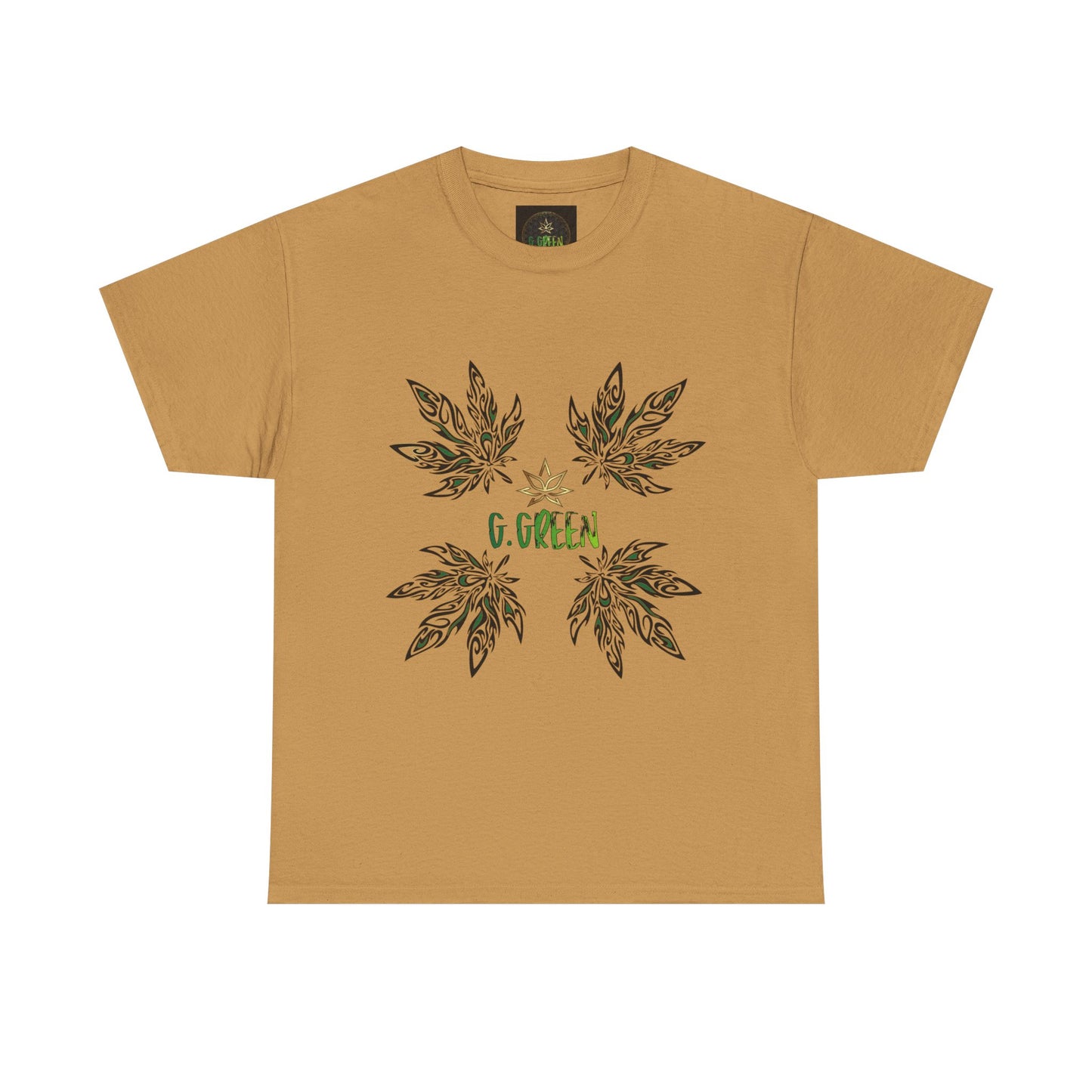 Leafy Green Unisex Cotton Tee, Eco-Friendly T-Shirt, Plant Lover Gift, Graphic Tee, Summer Fashion, Casual Wear
