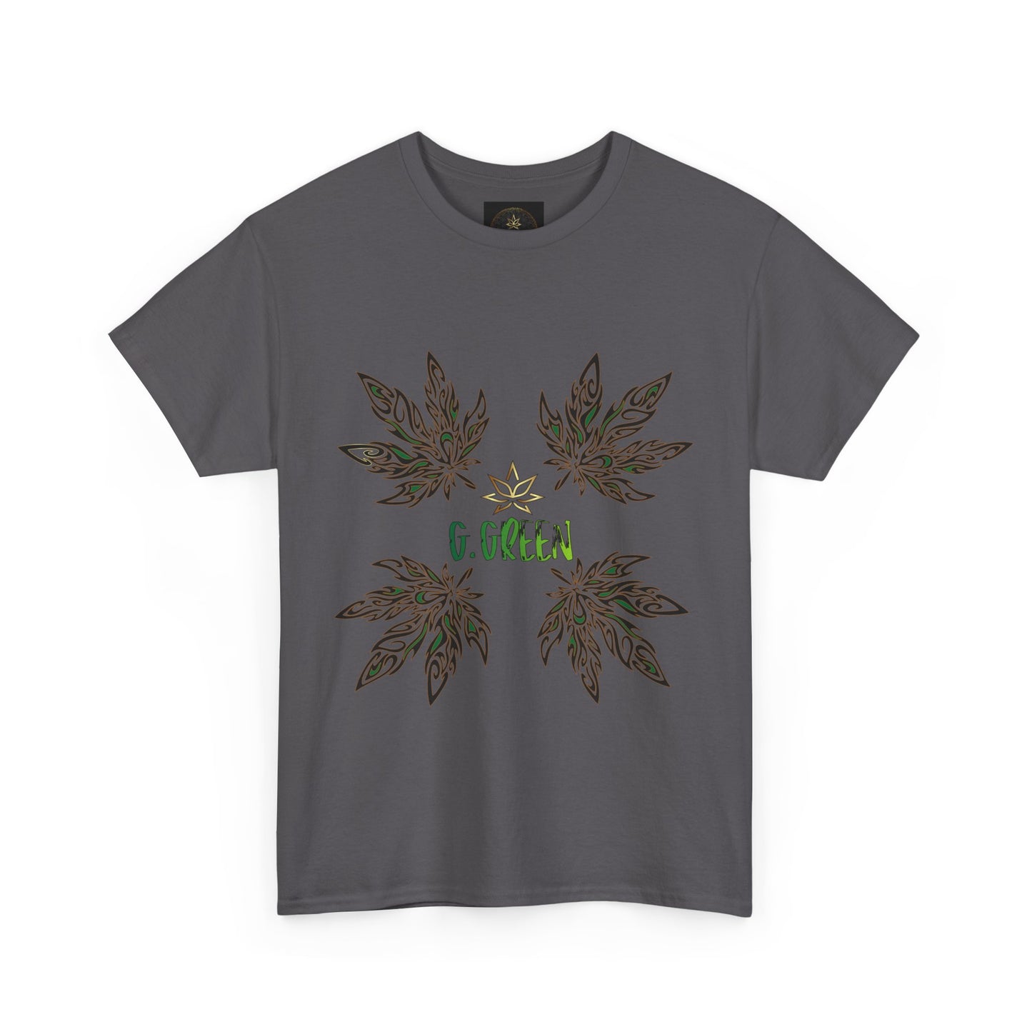Leafy Green Unisex Cotton Tee, Eco-Friendly T-Shirt, Plant Lover Gift, Graphic Tee, Summer Fashion, Casual Wear