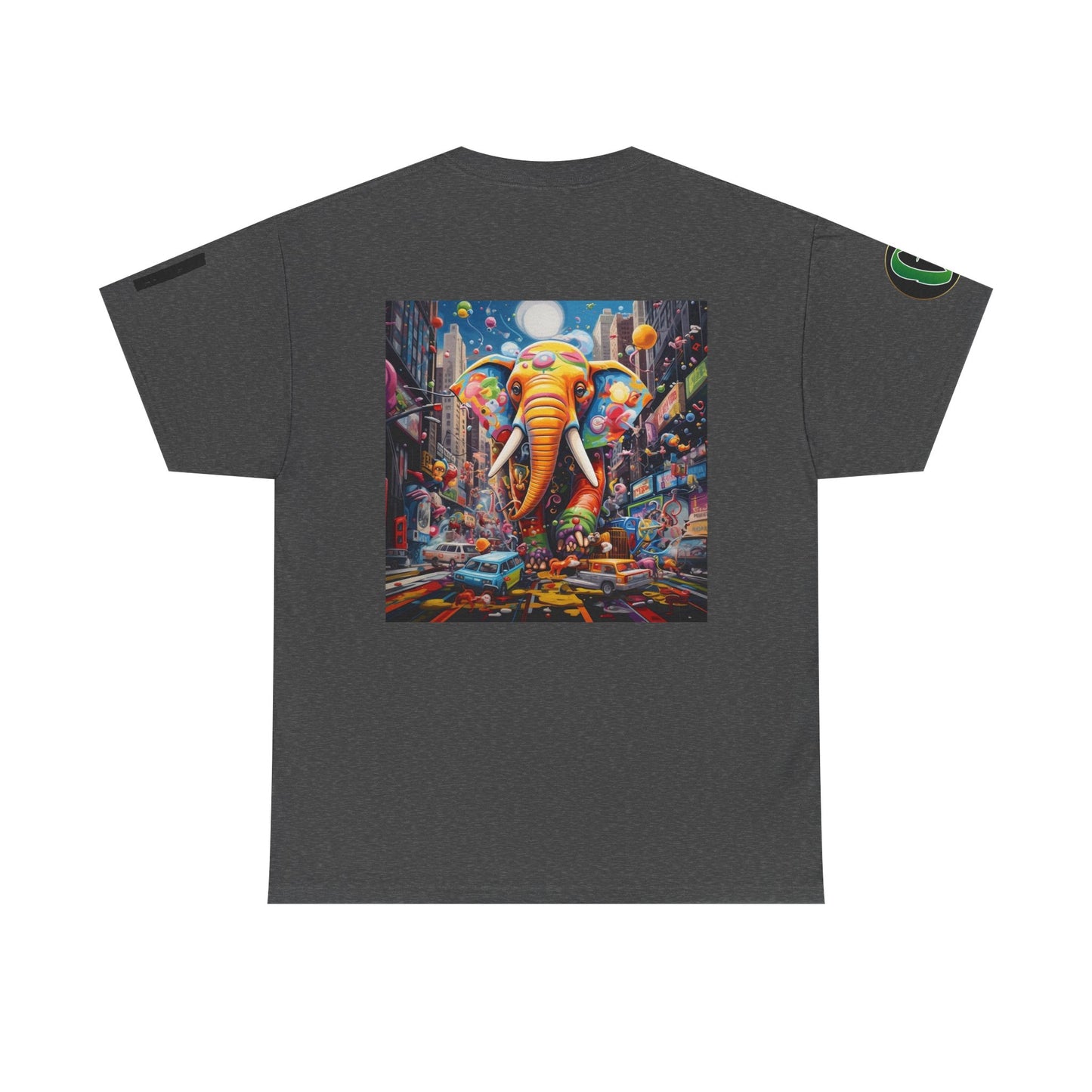 Whimsical Graphic Tee Featuring Pirate and Elephant Designs, Cool Unisex T-Shirt for Casual Wear, Great Gift for Art Lovers, Vibrant [...]