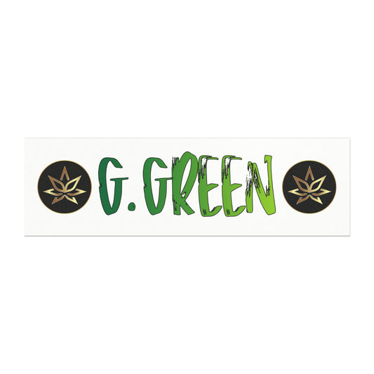 Eco-Friendly Car Magnets, Personalized Vehicle Decor, G. Green Plant Magnet, Nature Lover Gift, Eco-Conscious Driving Decor