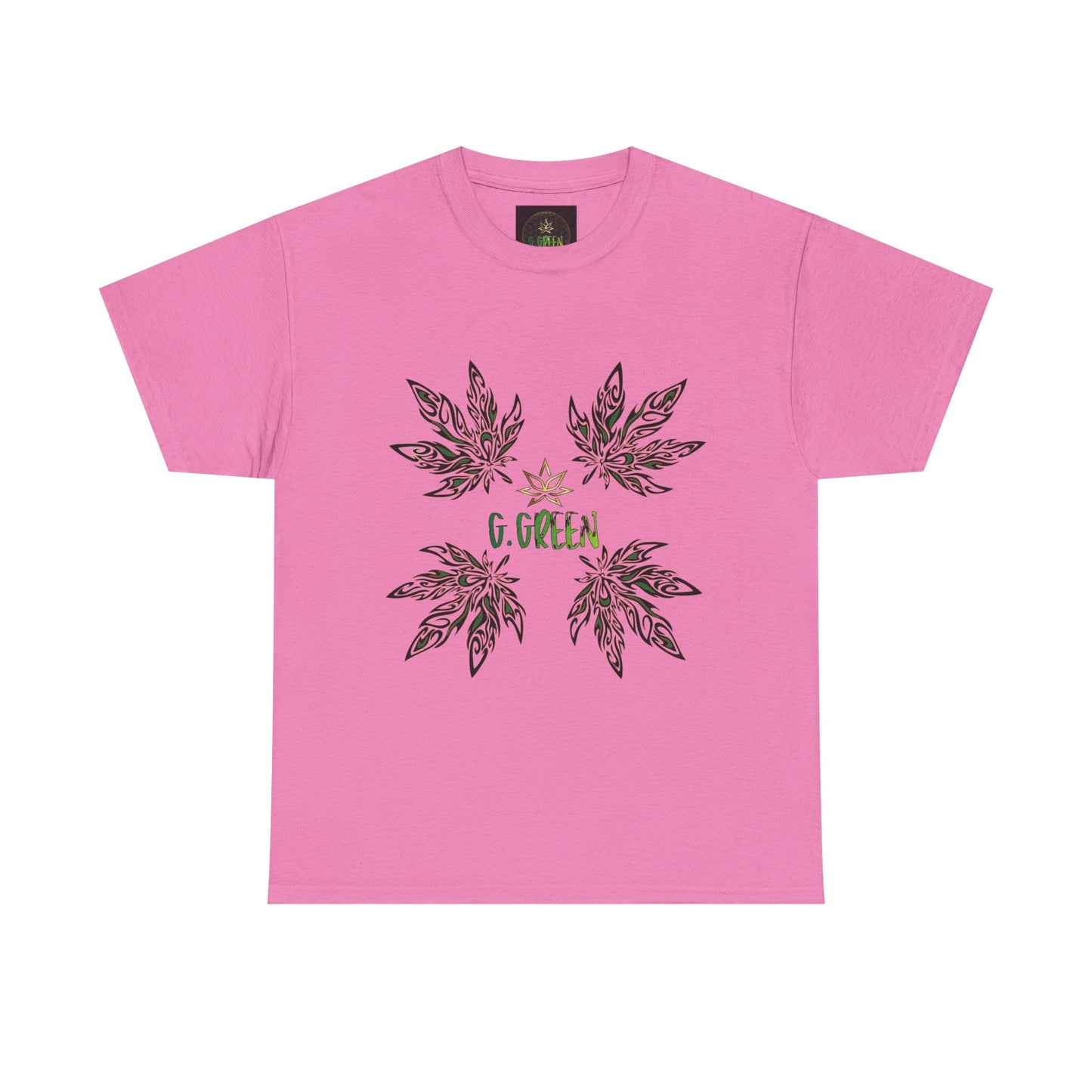 Leafy Green Unisex Cotton Tee, Eco-Friendly T-Shirt, Plant Lover Gift, Graphic Tee, Summer Fashion, Casual Wear