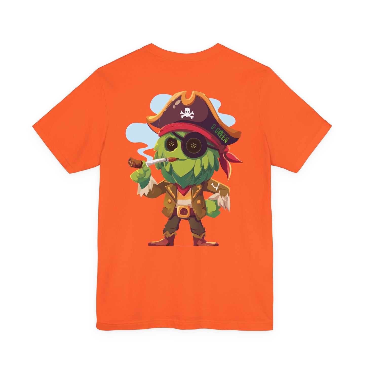 Playful Pirate Graphic Tee for Adventurers, Unisex T-Shirt, Casual Wear, Unique Gift, Perfect for Birthdays, Pirates Day, or Everyday Fun