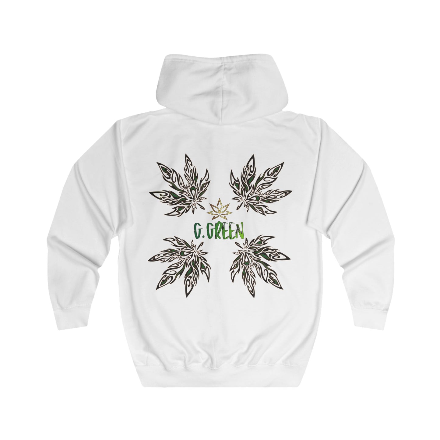 Eco-Friendly Unisex Full Zip Hoodie, Cozy Gift, Casual Wear, Nature Lovers, Fall Fashion, Sustainable Style, Everyday Comfort