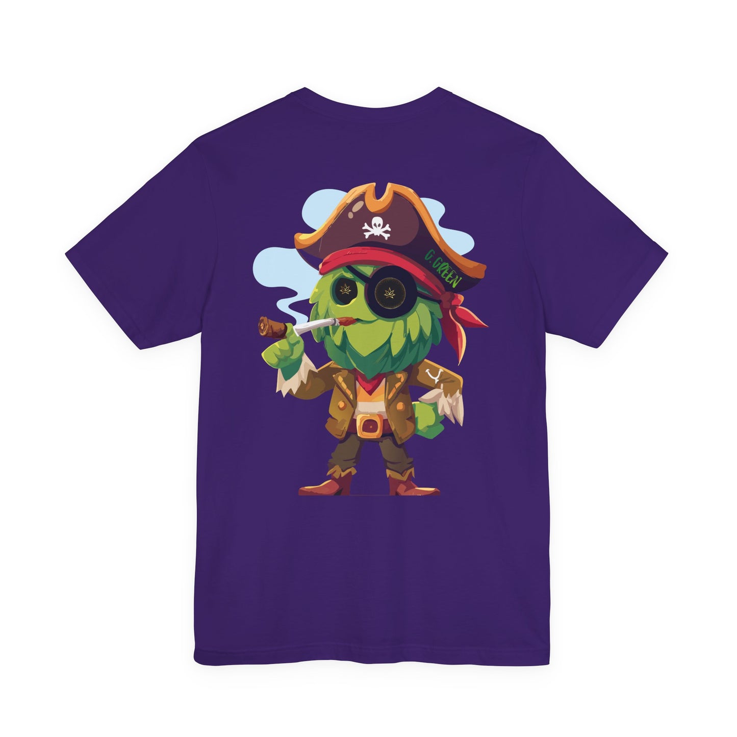 Playful Pirate Graphic Tee for Adventurers, Unisex T-Shirt, Casual Wear, Unique Gift, Perfect for Birthdays, Pirates Day, or Everyday Fun