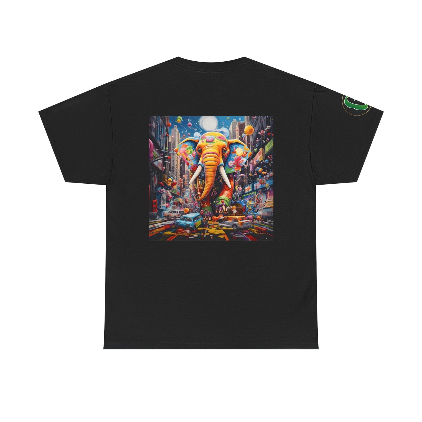 Whimsical Graphic Tee Featuring Pirate and Elephant Designs, Cool Unisex T-Shirt for Casual Wear, Great Gift for Art Lovers, Vibrant [...]