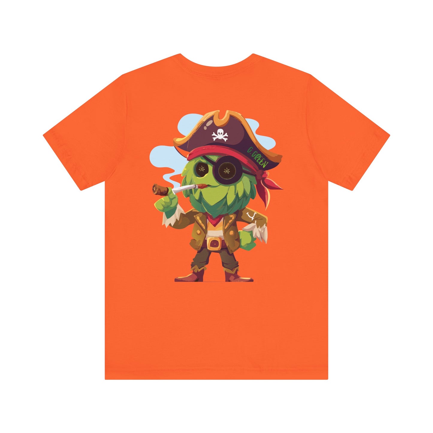 Playful Pirate Graphic Tee for Adventurers, Unisex T-Shirt, Casual Wear, Unique Gift, Perfect for Birthdays, Pirates Day, or Everyday Fun