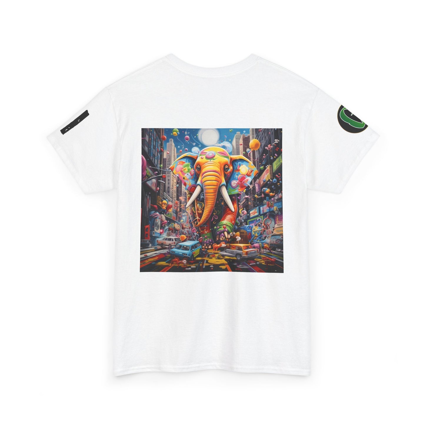 Whimsical Graphic Tee Featuring Pirate and Elephant Designs, Cool Unisex T-Shirt for Casual Wear, Great Gift for Art Lovers, Vibrant [...]