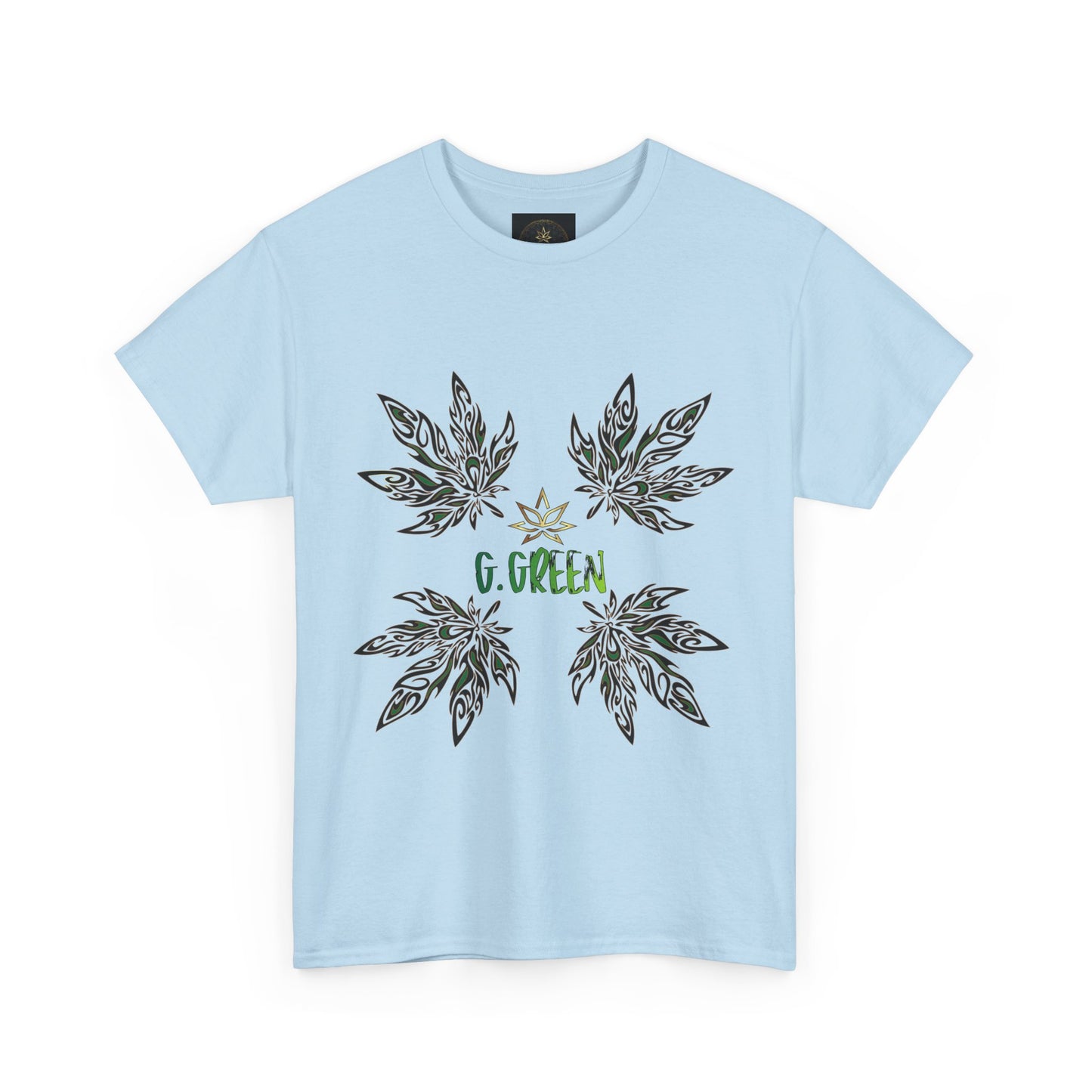 Leafy Green Unisex Cotton Tee, Eco-Friendly T-Shirt, Plant Lover Gift, Graphic Tee, Summer Fashion, Casual Wear