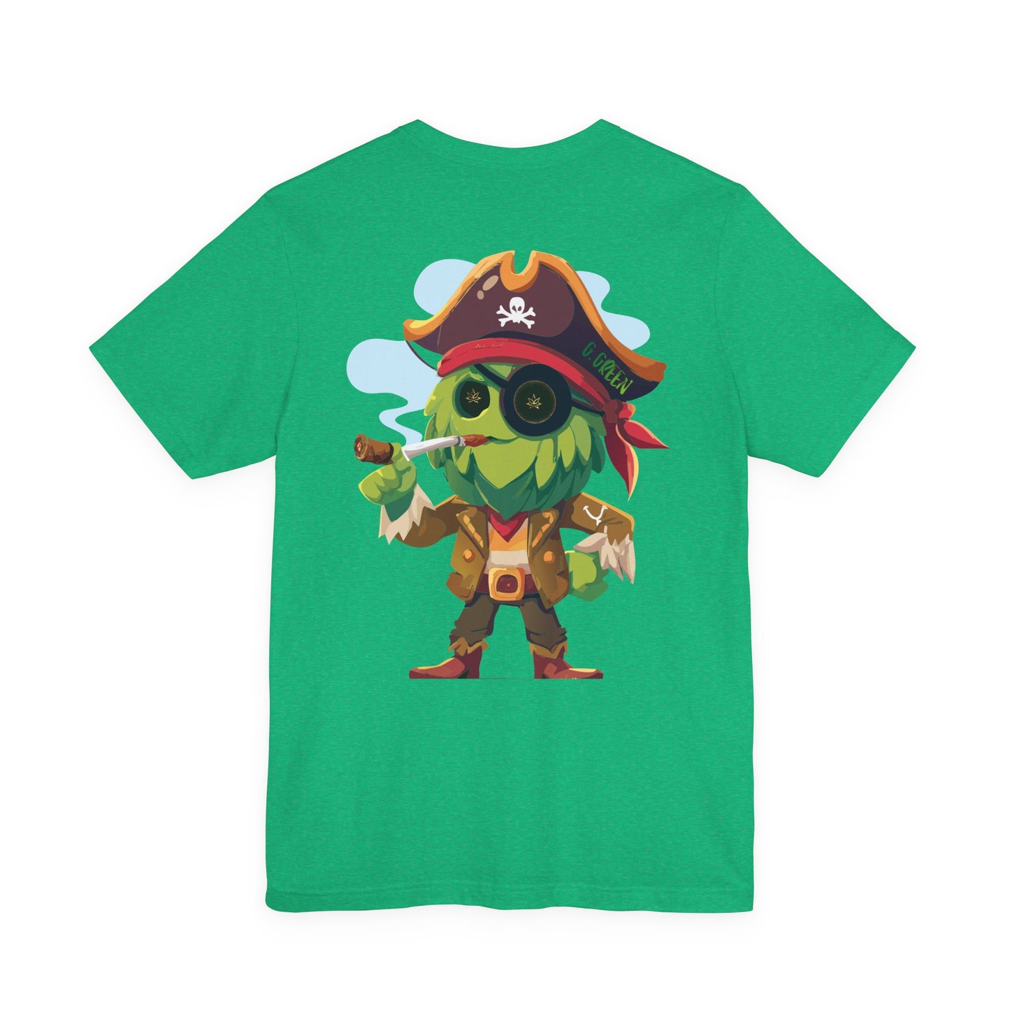 Playful Pirate Graphic Tee for Adventurers, Unisex T-Shirt, Casual Wear, Unique Gift, Perfect for Birthdays, Pirates Day, or Everyday Fun