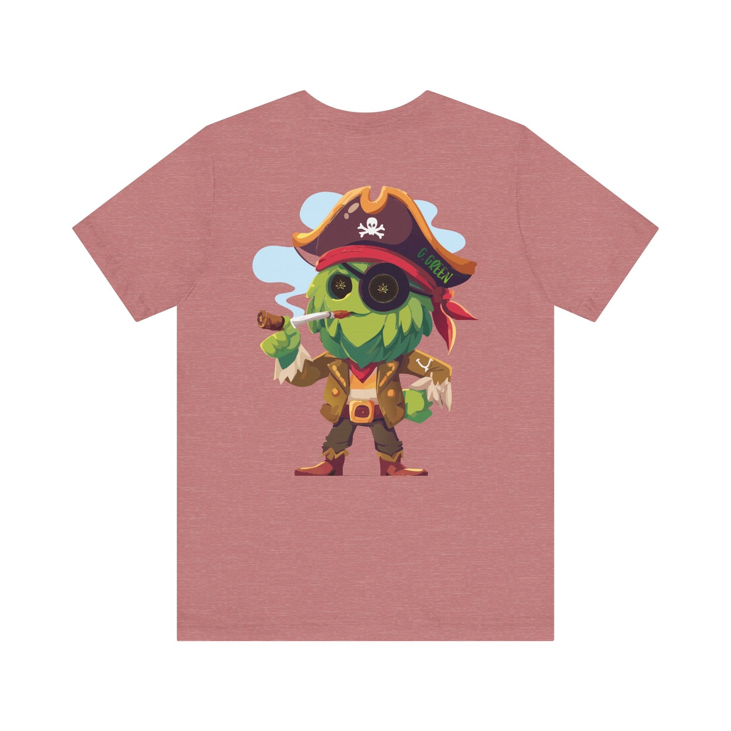 Playful Pirate Graphic Tee for Adventurers, Unisex T-Shirt, Casual Wear, Unique Gift, Perfect for Birthdays, Pirates Day, or Everyday Fun