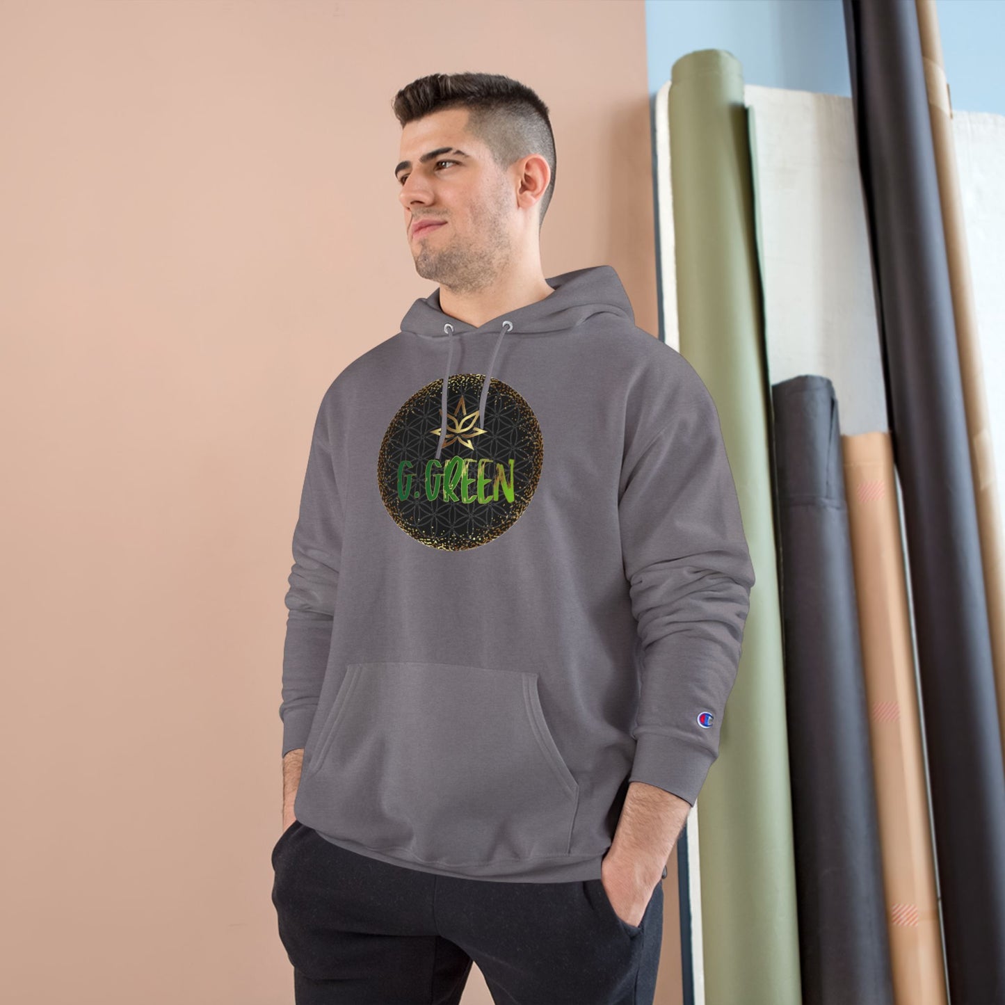 Pirate-Themed Champion Hoodie, Cozy Streetwear, Perfect for Halloween, Costume Parties, Gift for Gamers, Cartoon Apparel, Unique Hoodie