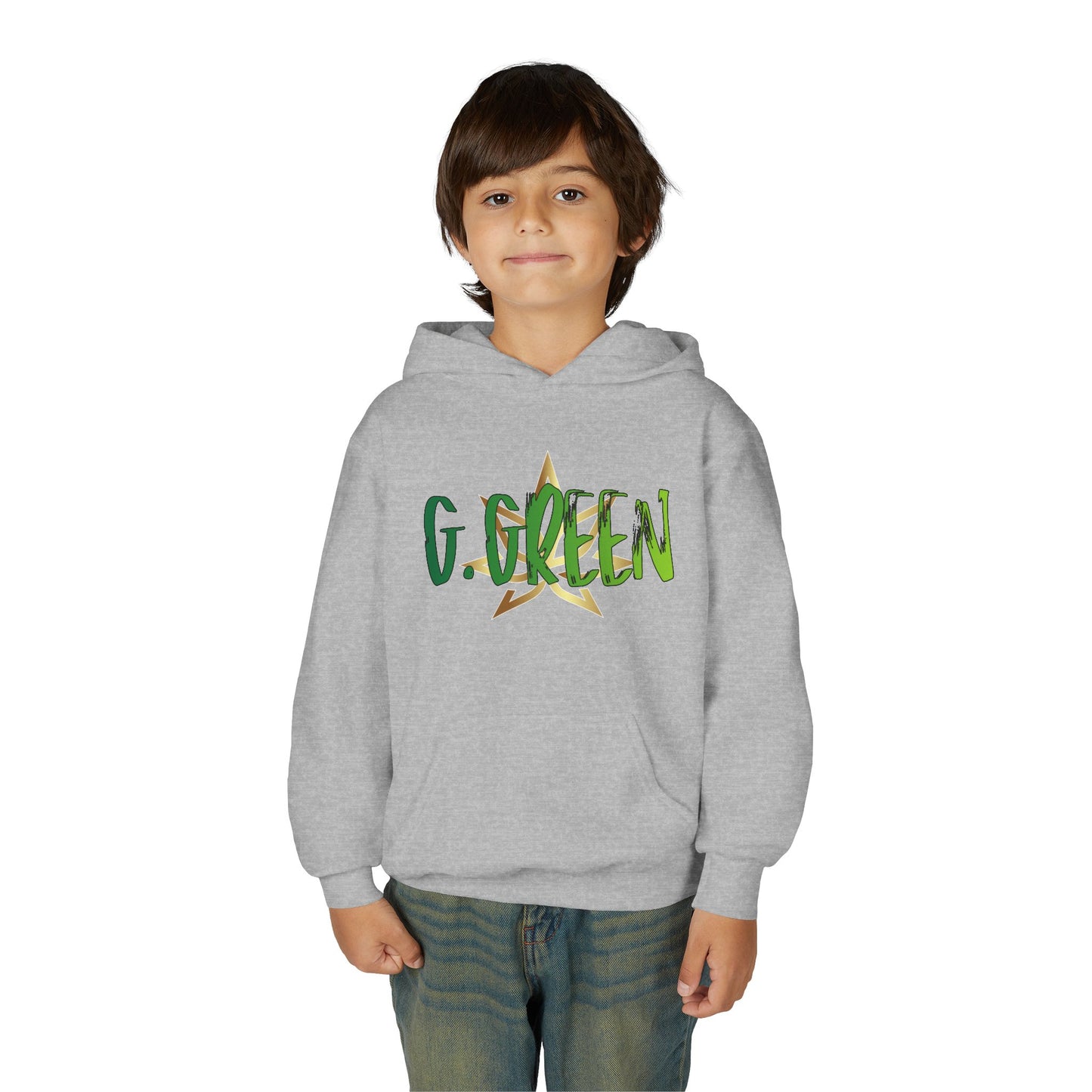 Youth Dragon Graphic Hoodie, Eco-Friendly Hoodie, Gift for Young Artists, Unique Kids Sweatshirt, Fantasy Apparel